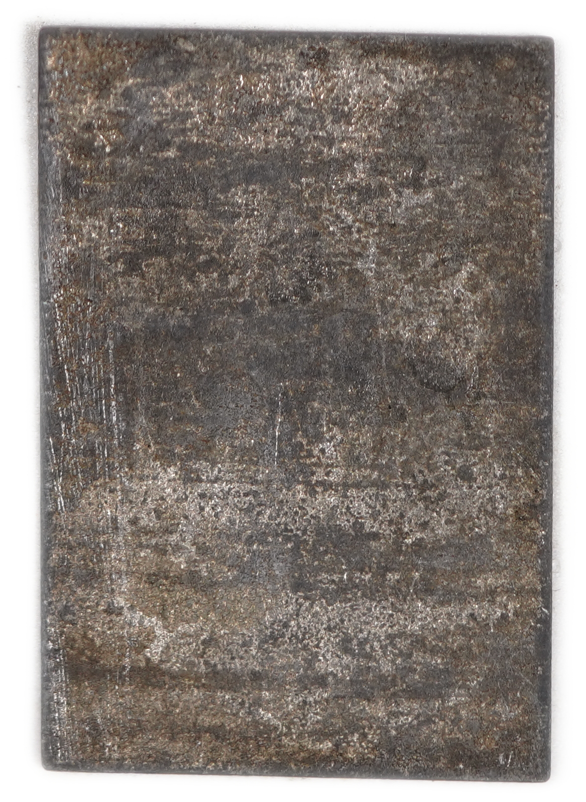 Judaica / Zionism - Italy, Aluminum Plaque Depicting the Great Synagogue of Rome - circa early 20th century - 1 1