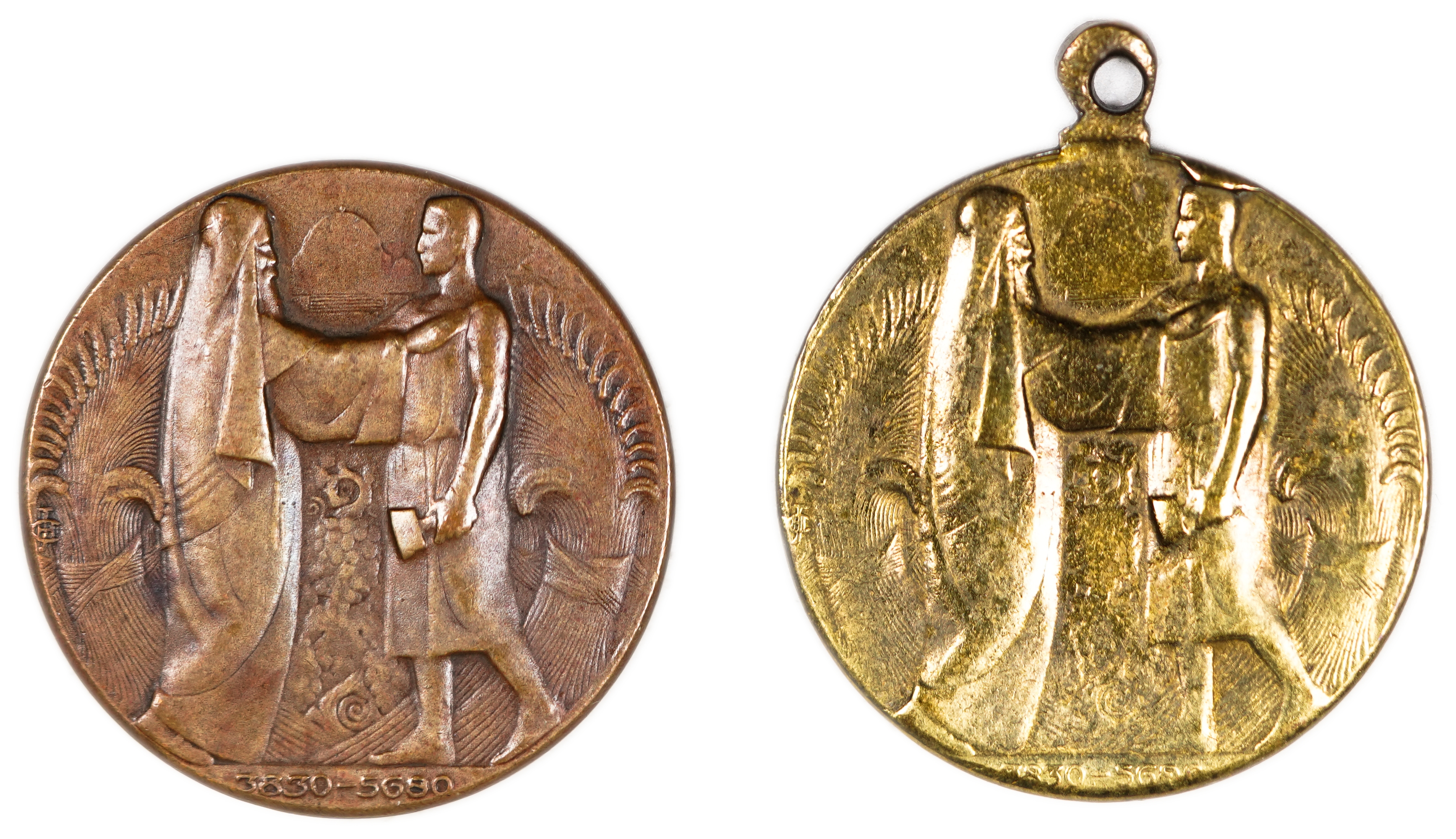 Judaica / Zionism - Netherlands, San Remo Conference Medal - 1920 - 1 0