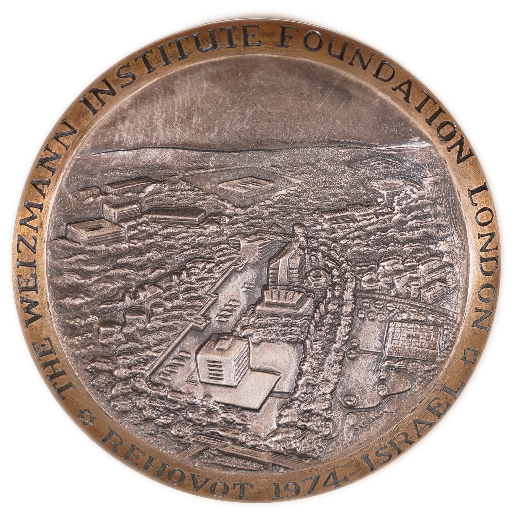 Judaica / Zionism - England / Israel, Medal, Meyer Weisgal - Weizmann Institute of Science, Rehovot 1974 - 1 1