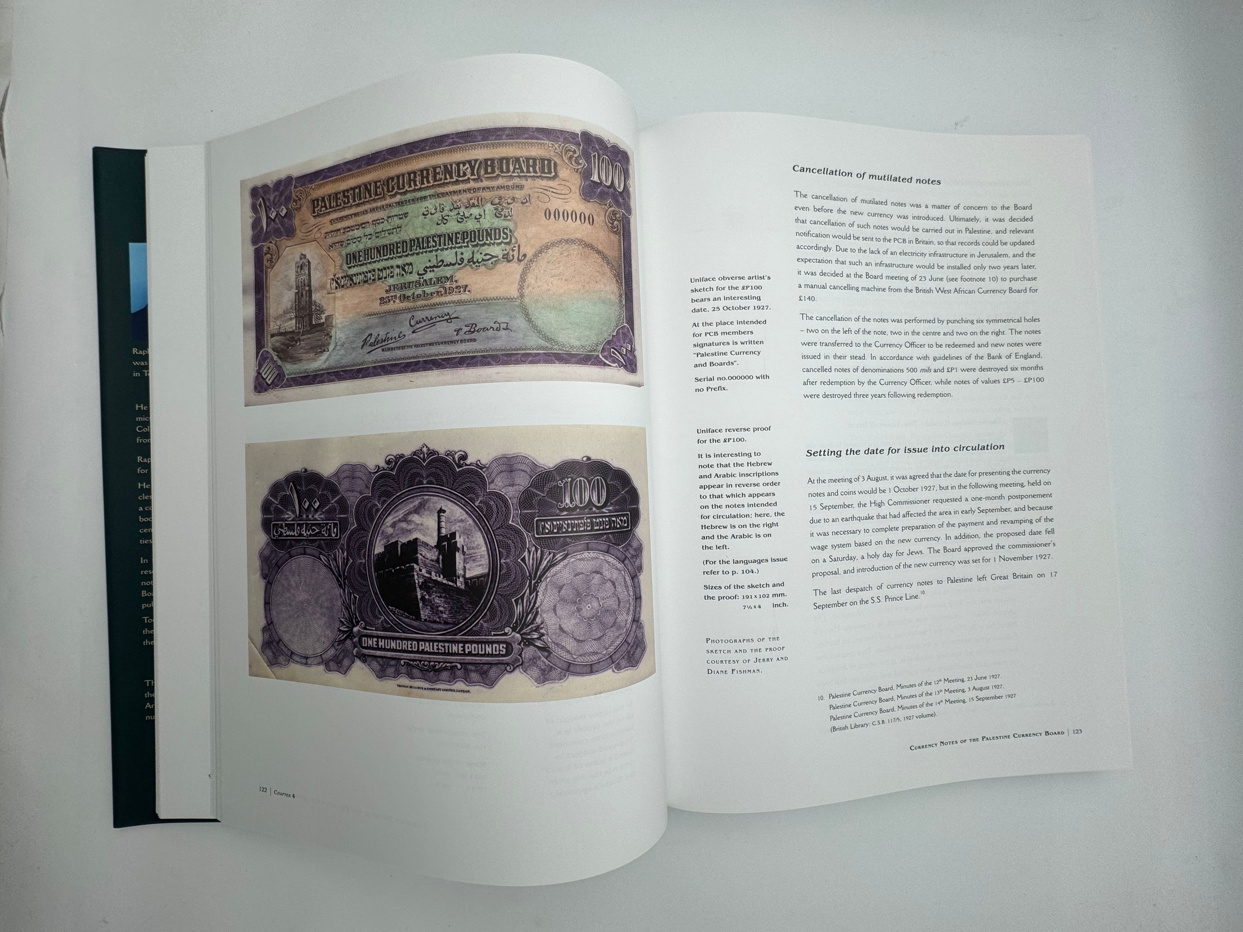 Catalogs / numismatic literature - "Banknotes of the Palestine Currency", Raphael Dabach, Jerusalem, 2004 in ... - 1 2