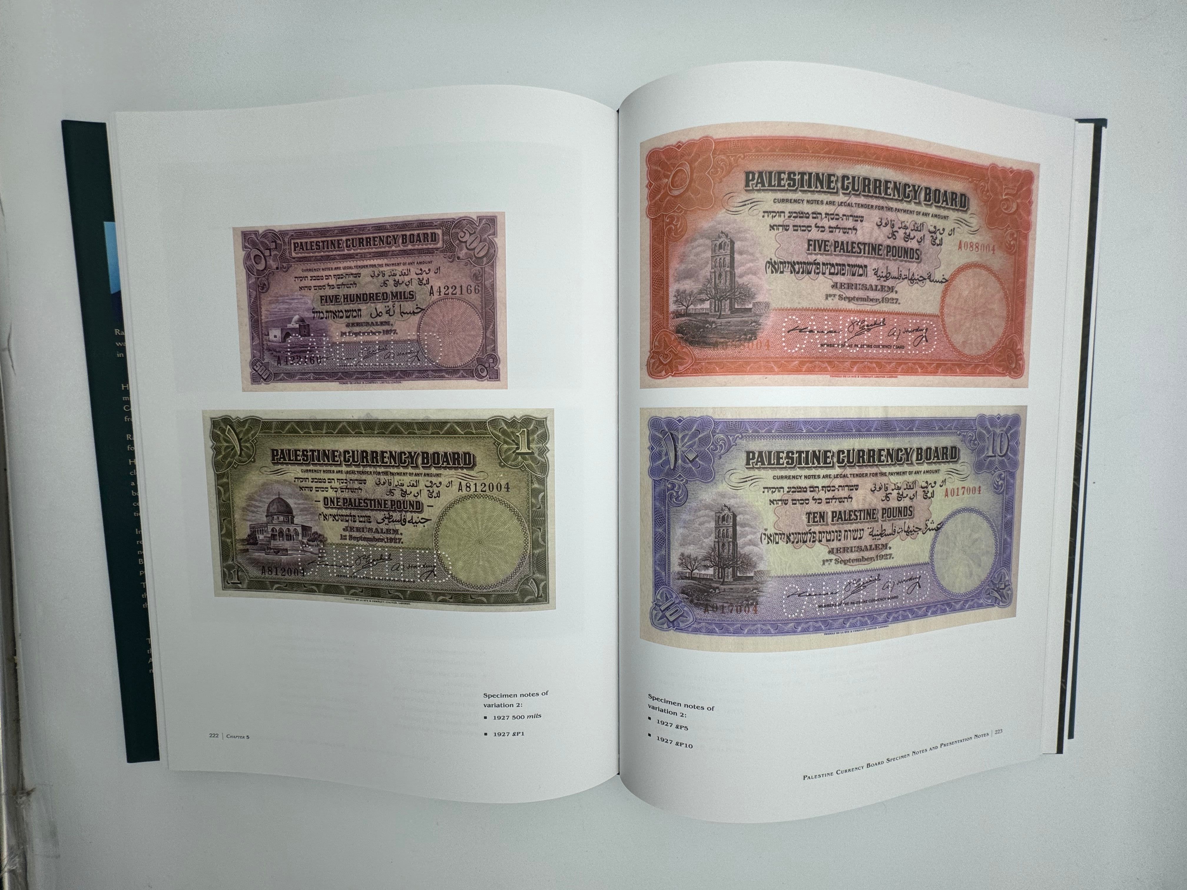 Catalogs / numismatic literature - "Banknotes of the Palestine Currency", Raphael Dabach, Jerusalem, 2004 in ... - 1 6