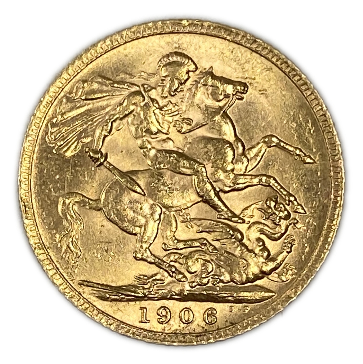 England (Great Britain) – 1 Sovereign 1906 – Edward VII – Gold 917, 7.988g
Only 10% fees + VAT on this ...
