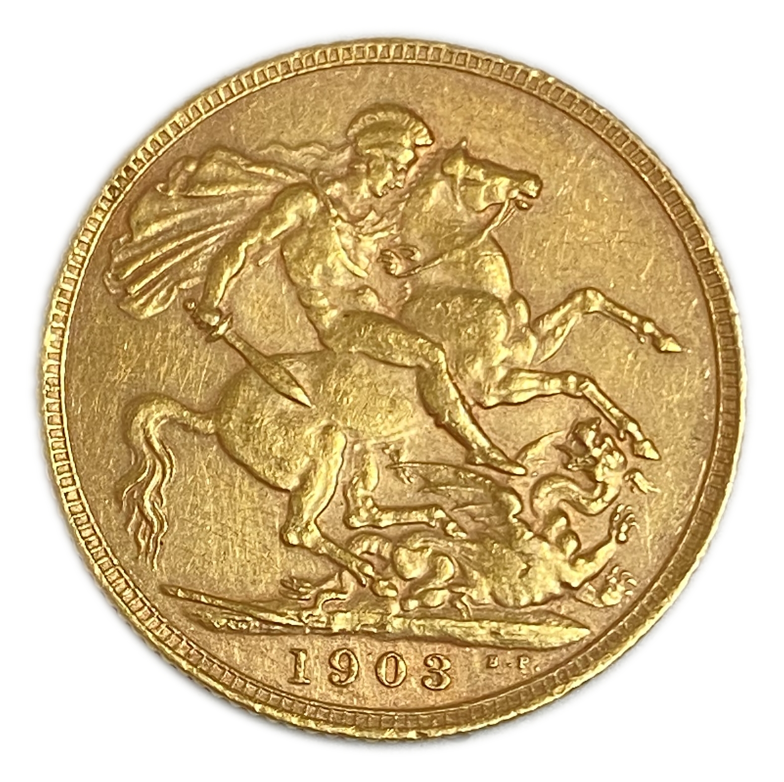 England (Great Britain) – 1 Sovereign 1903 – Edward VII - Gold 917, 7.988g