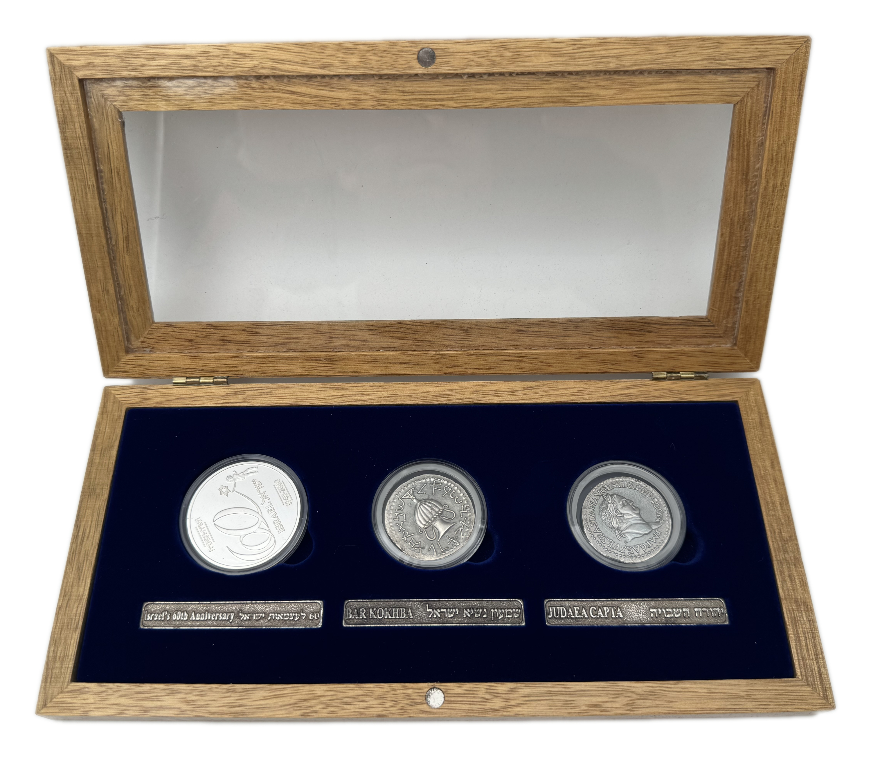 Israel - a set of coins and a beautiful medal of the Governmental Society for Coins and Medals in collaboration ... - 1 0