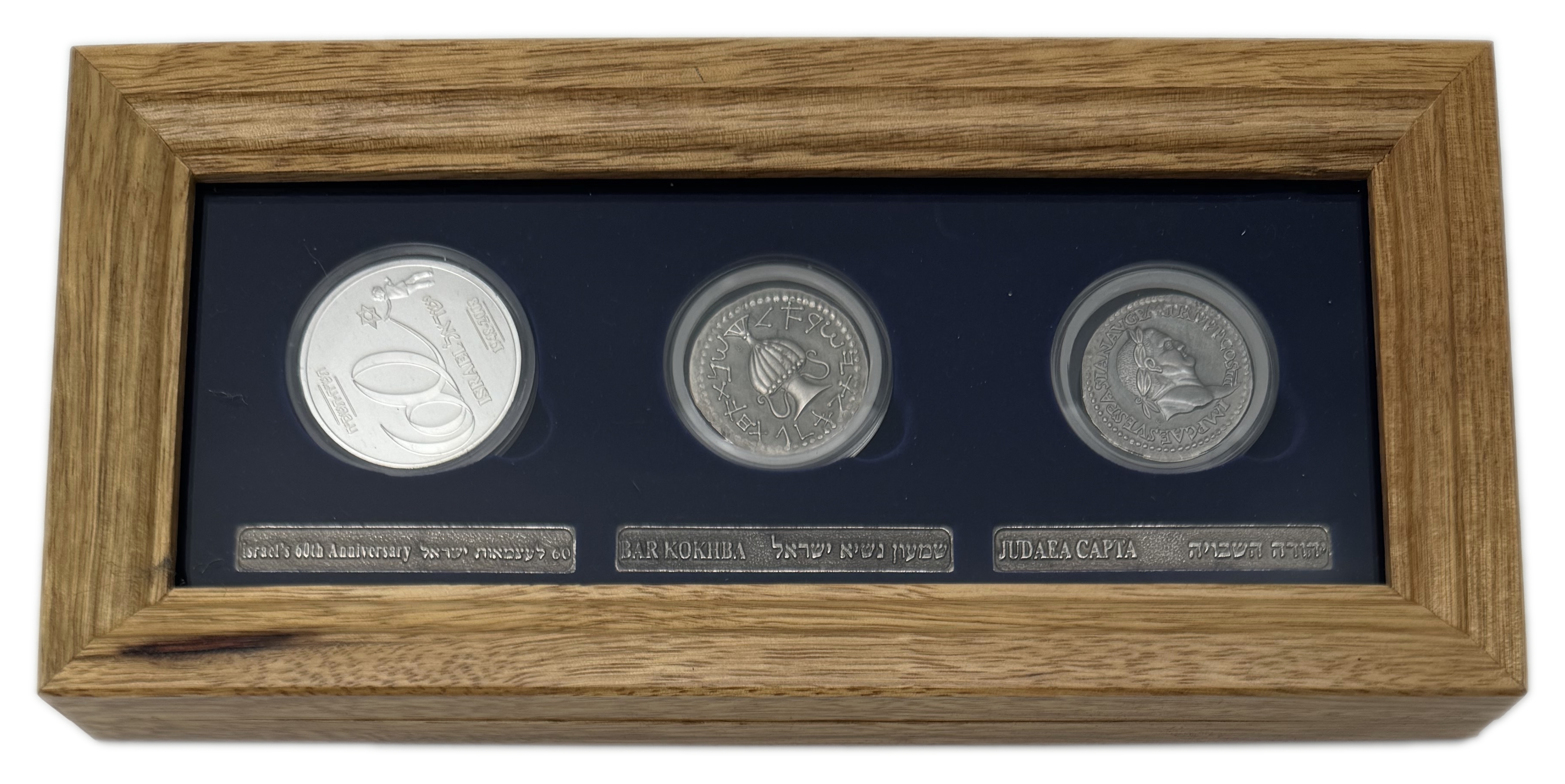 Israel - a set of coins and a beautiful medal of the Governmental Society for Coins and Medals in collaboration ... - 1 1