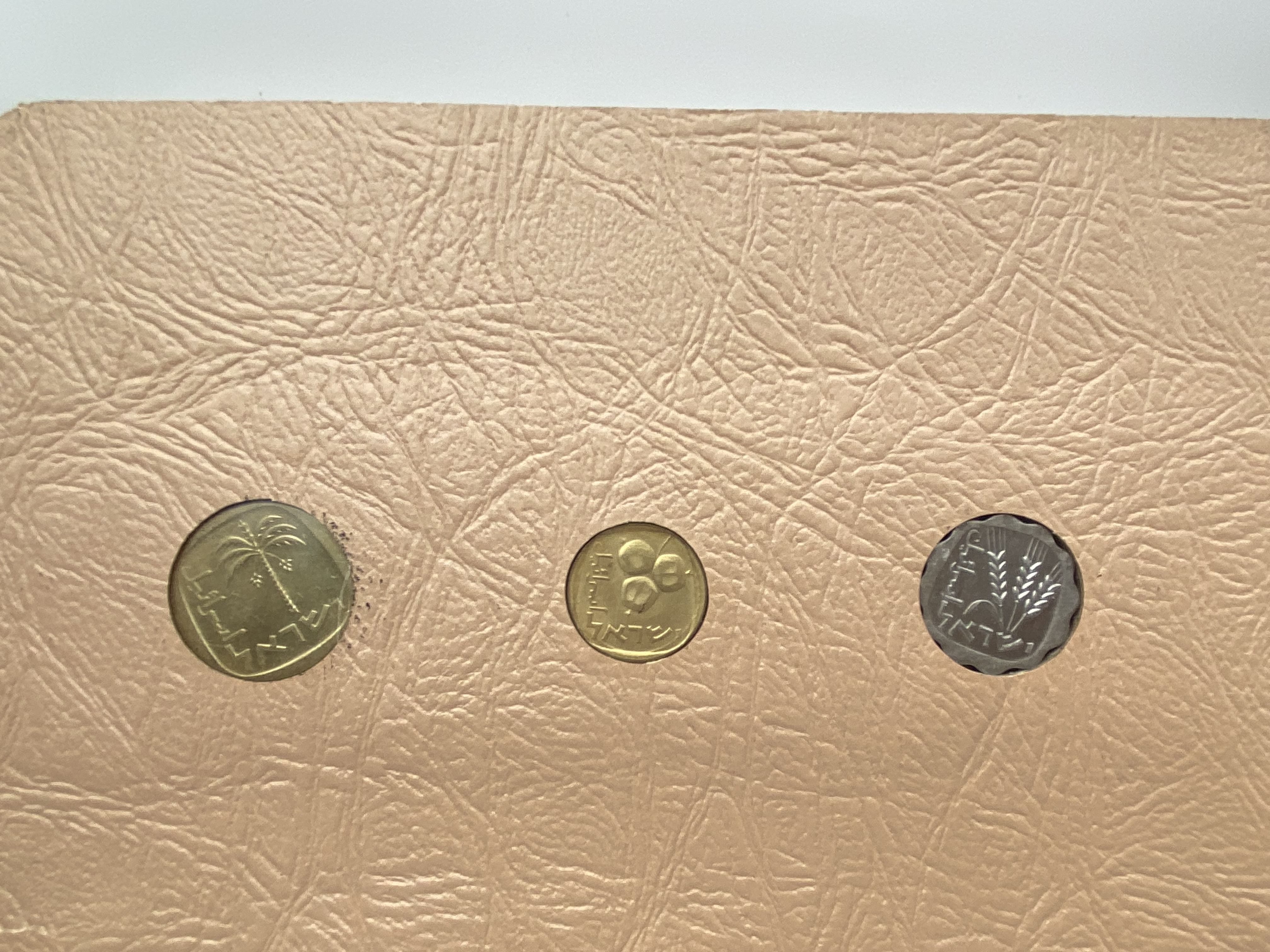 Israel - an impressive and unique coin album for Israeli coins, contains 3 coin pages full of Israeli coins from ... - 1 22