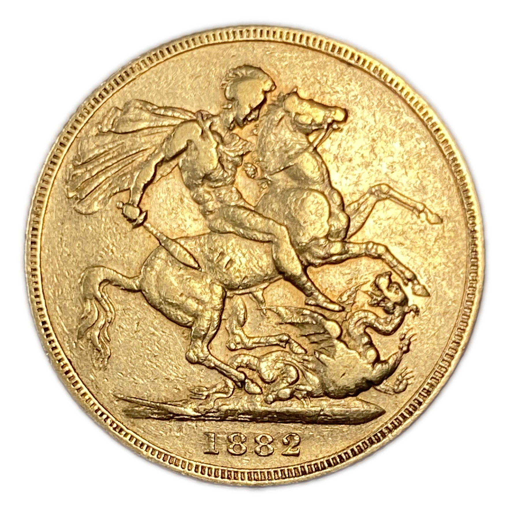 England (Great Britain) – Australia Melbourne – 1 Sovereign 1882 M – Victoria – XF condition - Gold 917, 7.988g - 1 0