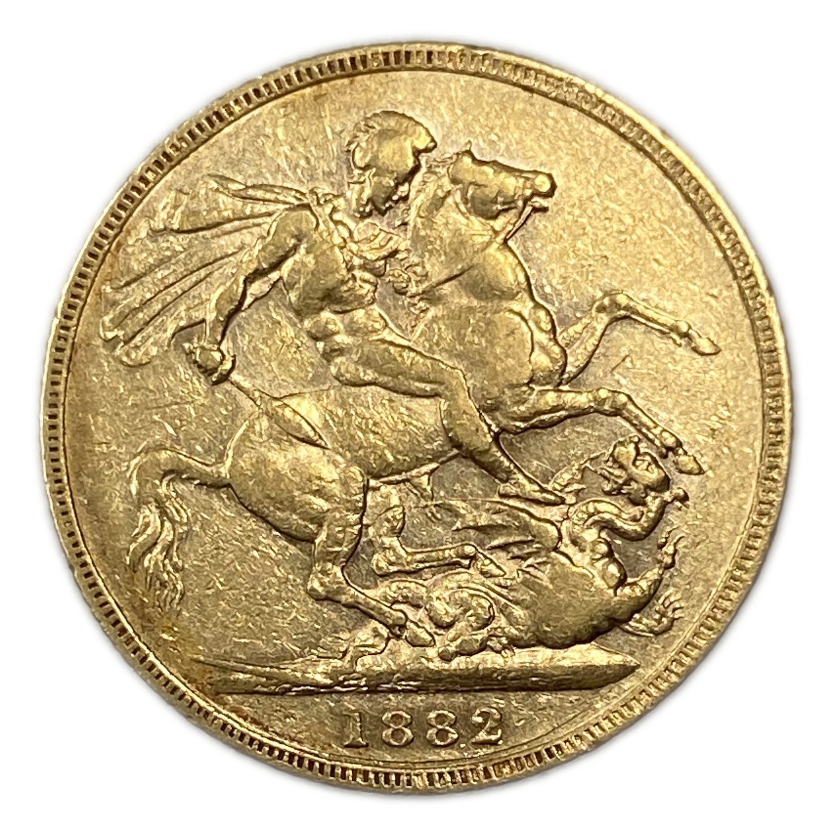 England (Great Britain) – Australia Melbourne – 1 Sovereign 1882 M – Victoria – XF condition - Gold 917, 7.988g - 1 0