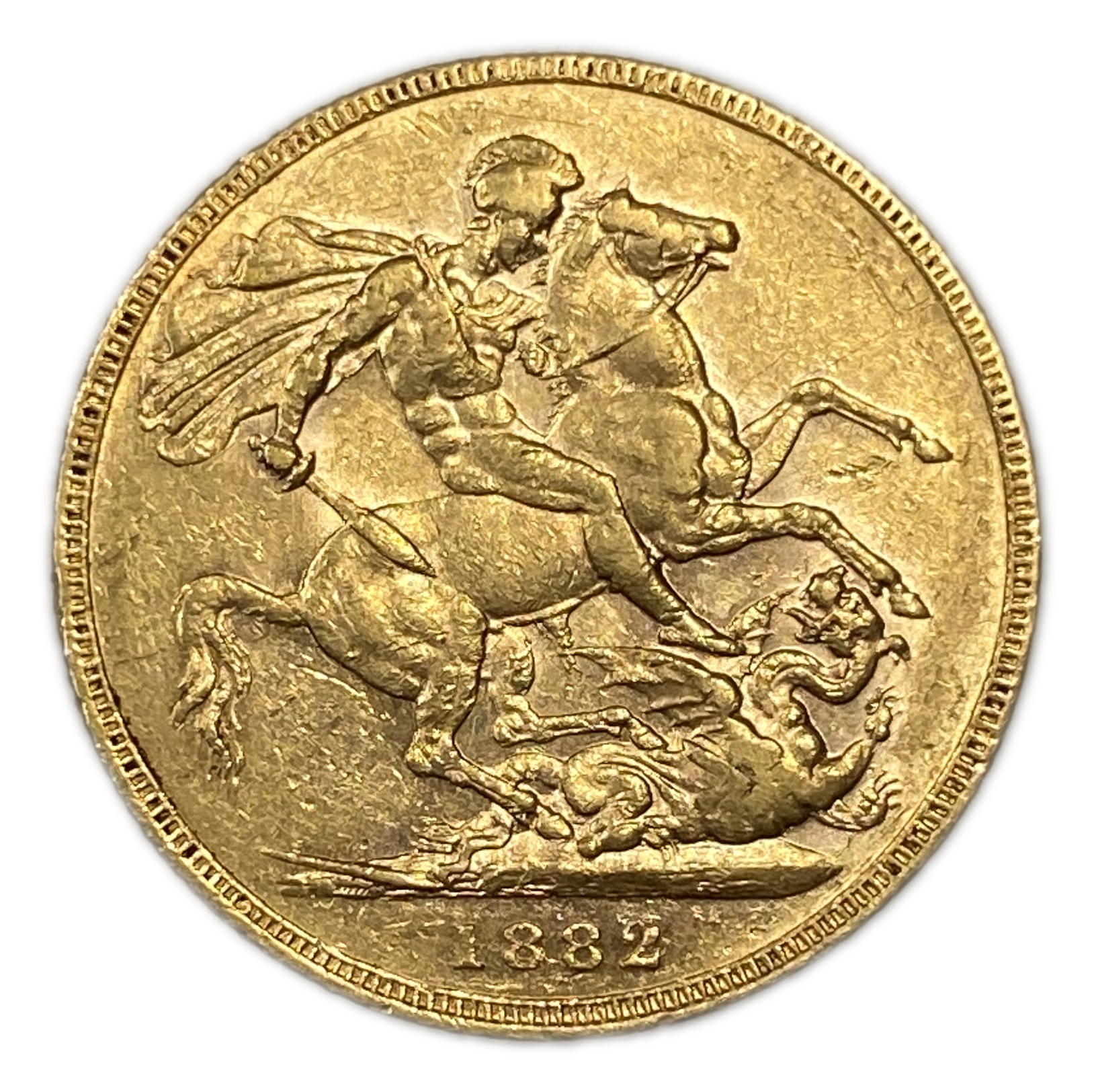 England (Great Britain) – Australia Melbourne – 1 Sovereign 1882 M – Victoria – XF condition - Gold 917, 7.988g - 1 0
