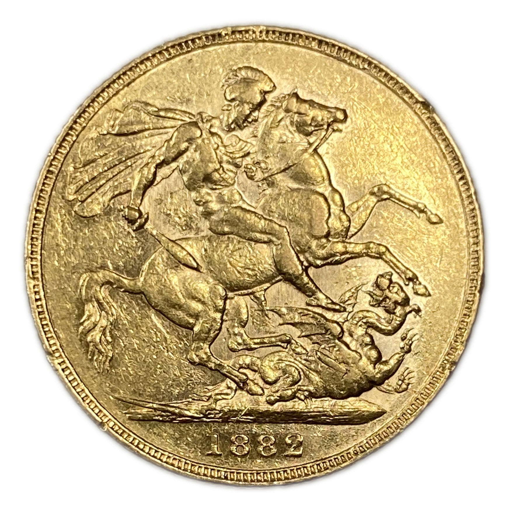 England (Great Britain) – Australia Sydney – 1 Sovereign 1882 S – Victoria – XF condition - Gold 917, 7.988g - 1 0