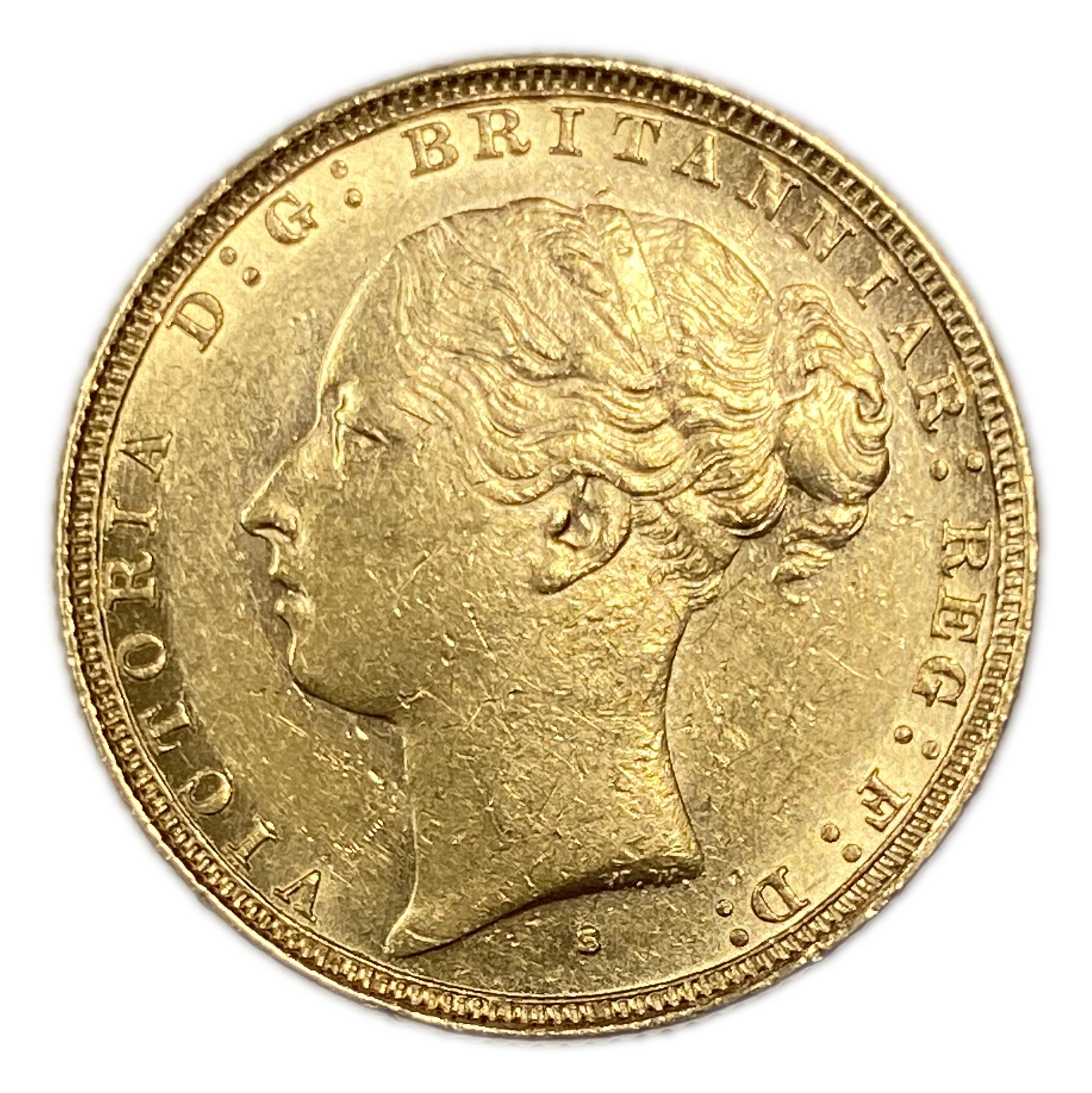 England (Great Britain) – Australia Sydney – 1 Sovereign 1882 S – Victoria – XF condition - Gold 917, 7.988g - 1 1