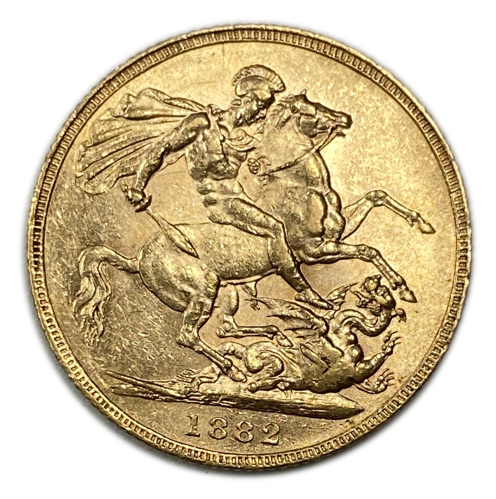 England (Great Britain) – Australia Sydney – 1 Sovereign 1882 S – Victoria – XF condition - Gold 917, 7.988g - 1 0