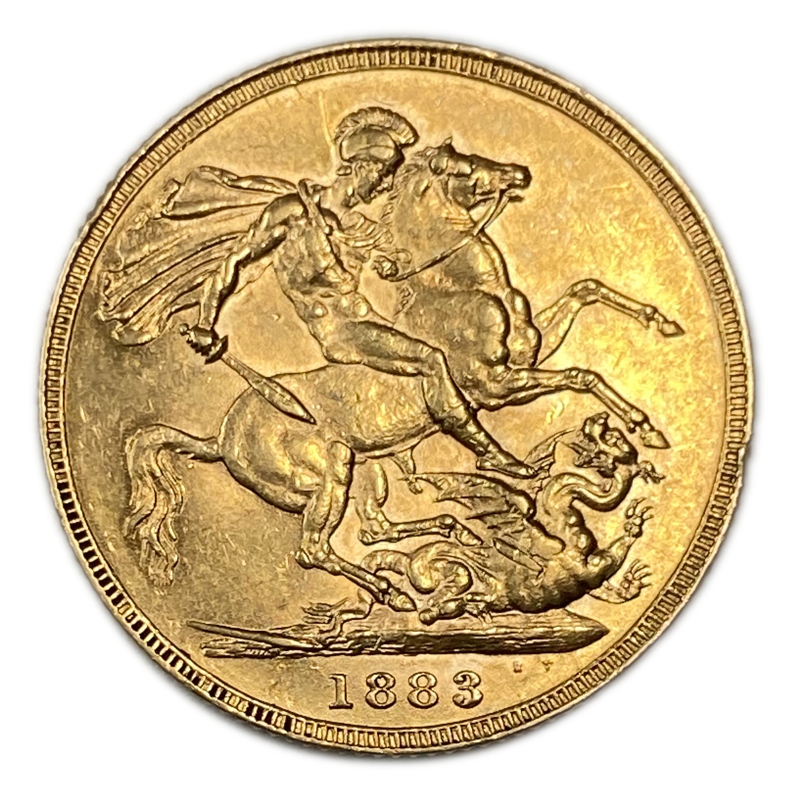 England (Great Britain) – Australia Melbourne – 1 Sovereign 1883 M – Victoria – XF condition - Gold 917, 7.988g - 1 0