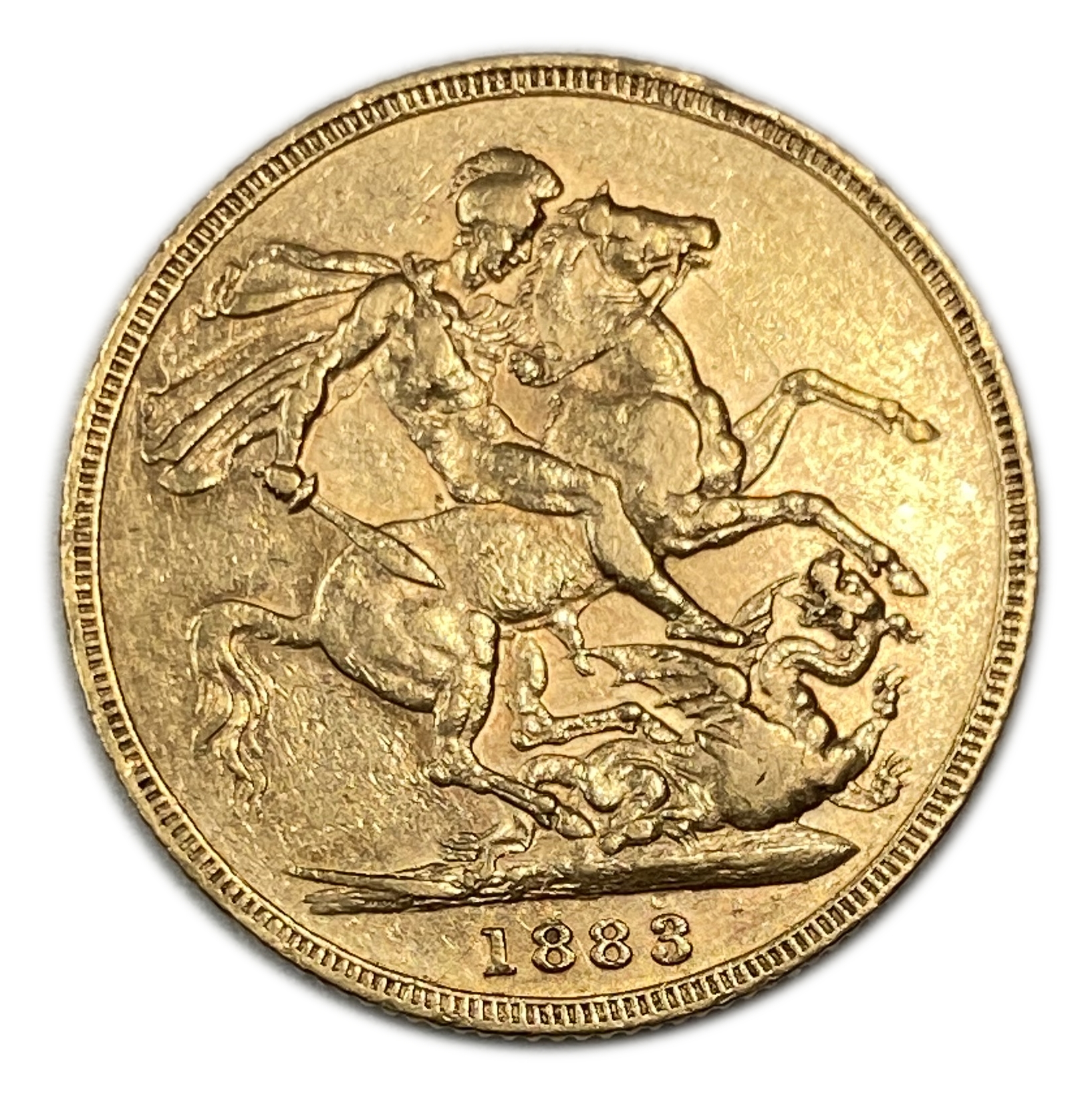 England (Great Britain) – Australia Melbourne – 1 Sovereign 1883 M – Victoria – XF condition - Gold 917, 7.988g - 1 0