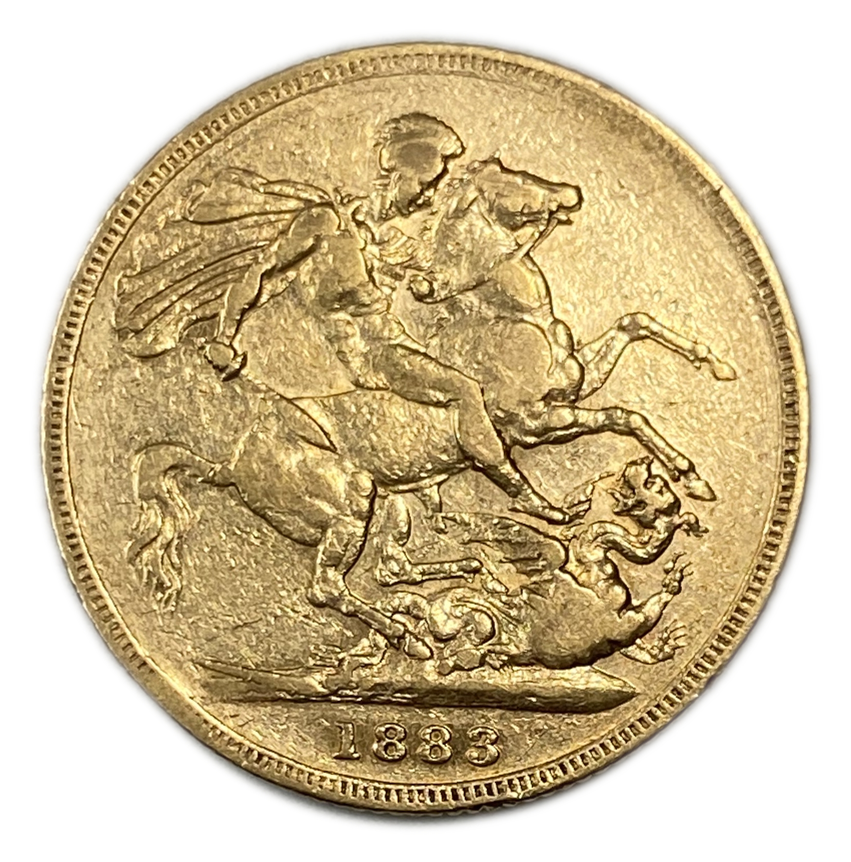 England (Great Britain) – Australia Melbourne – 1 Sovereign 1883 M – Victoria – XF condition - Gold 917, 7.988g - 1 0