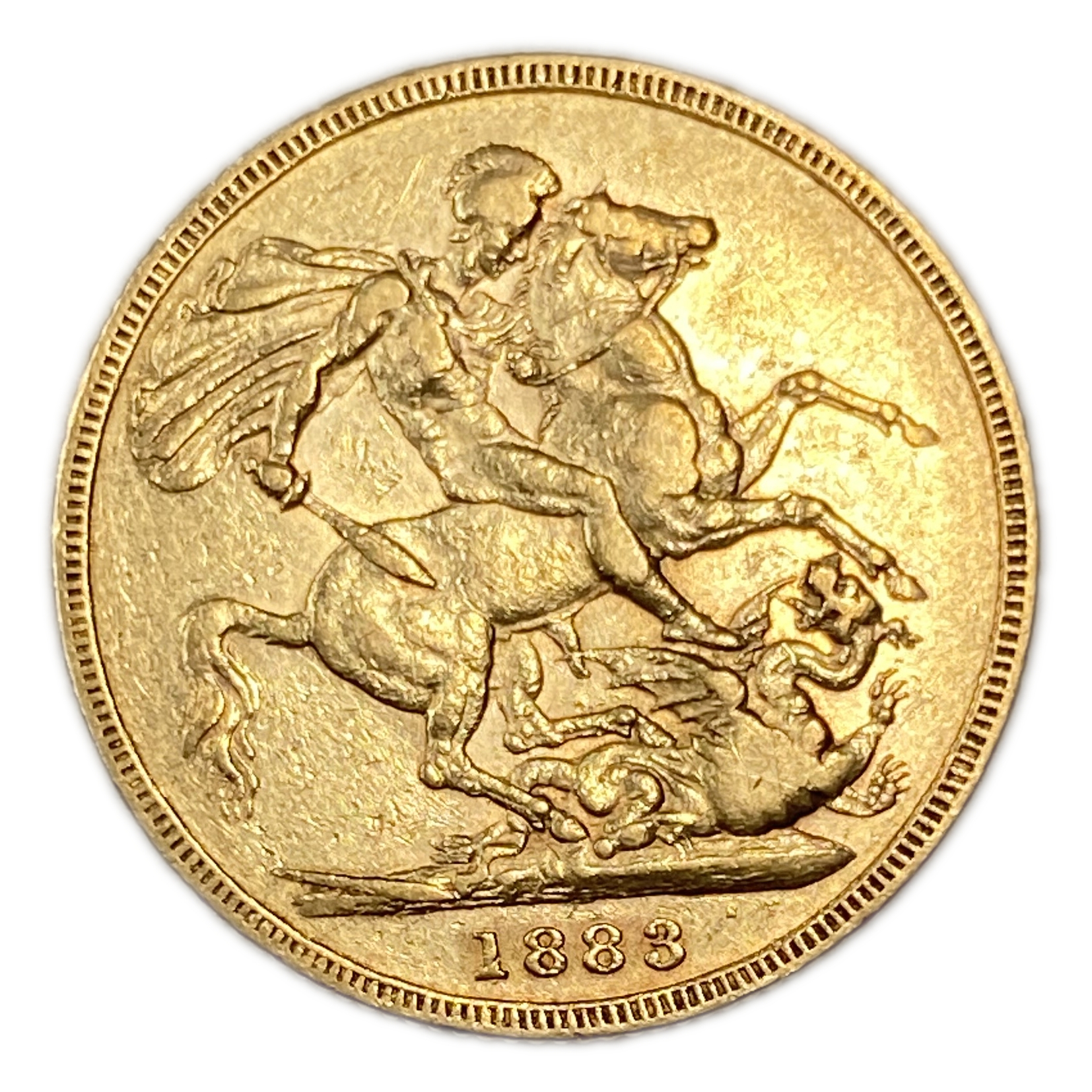 England (Great Britain) – Australia Melbourne – 1 Sovereign 1883 M – Victoria – XF condition - Gold 917, 7.988g - 1 0