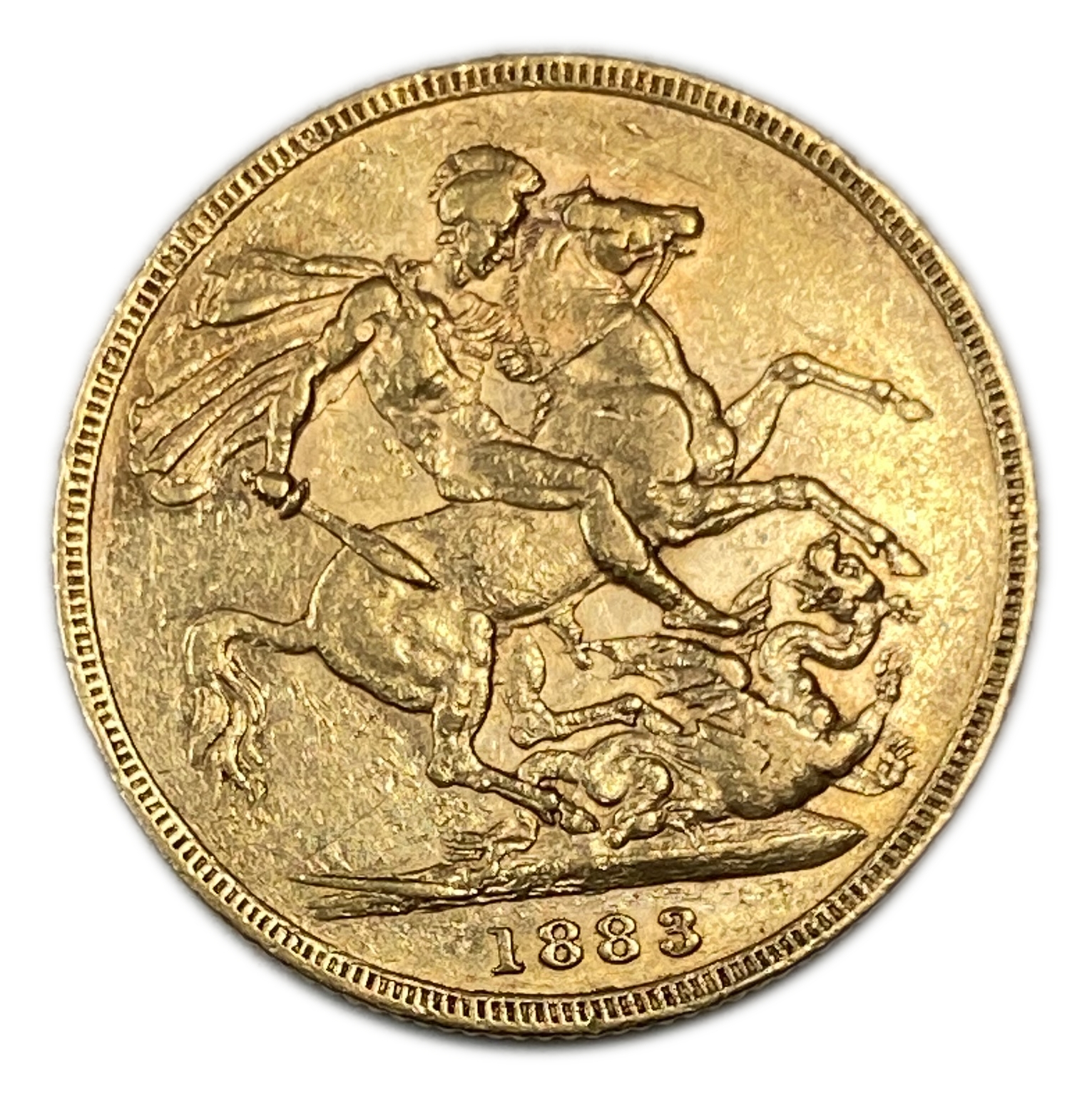 England (Great Britain) – Australia Melbourne – 1 Sovereign 1883 M – Victoria – XF condition - Gold 917, 7.988g - 1 0