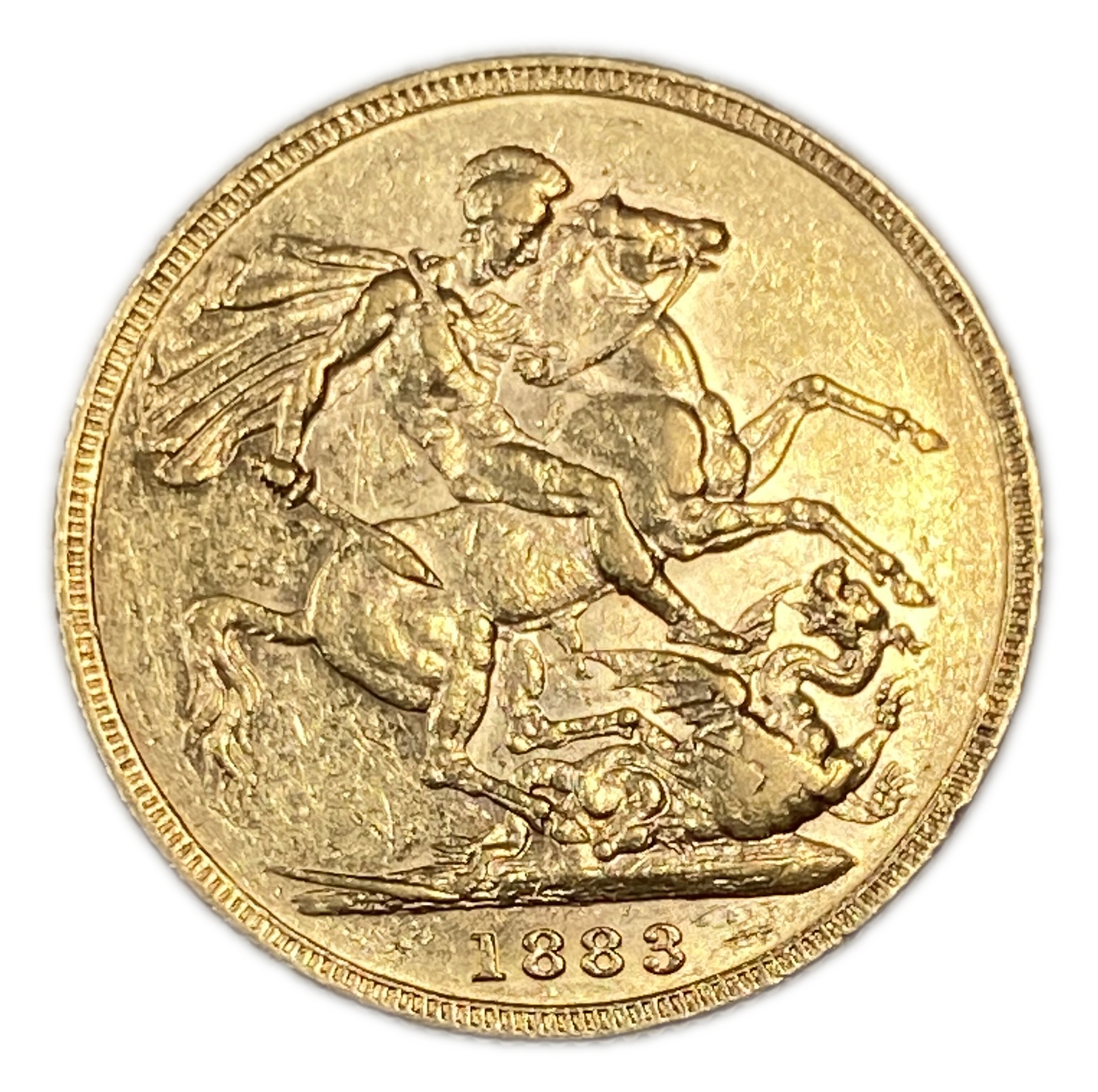England (Great Britain) – Australia Melbourne – 1 Sovereign 1883 M – Victoria – XF condition - Gold 917, 7.988g - 1 0