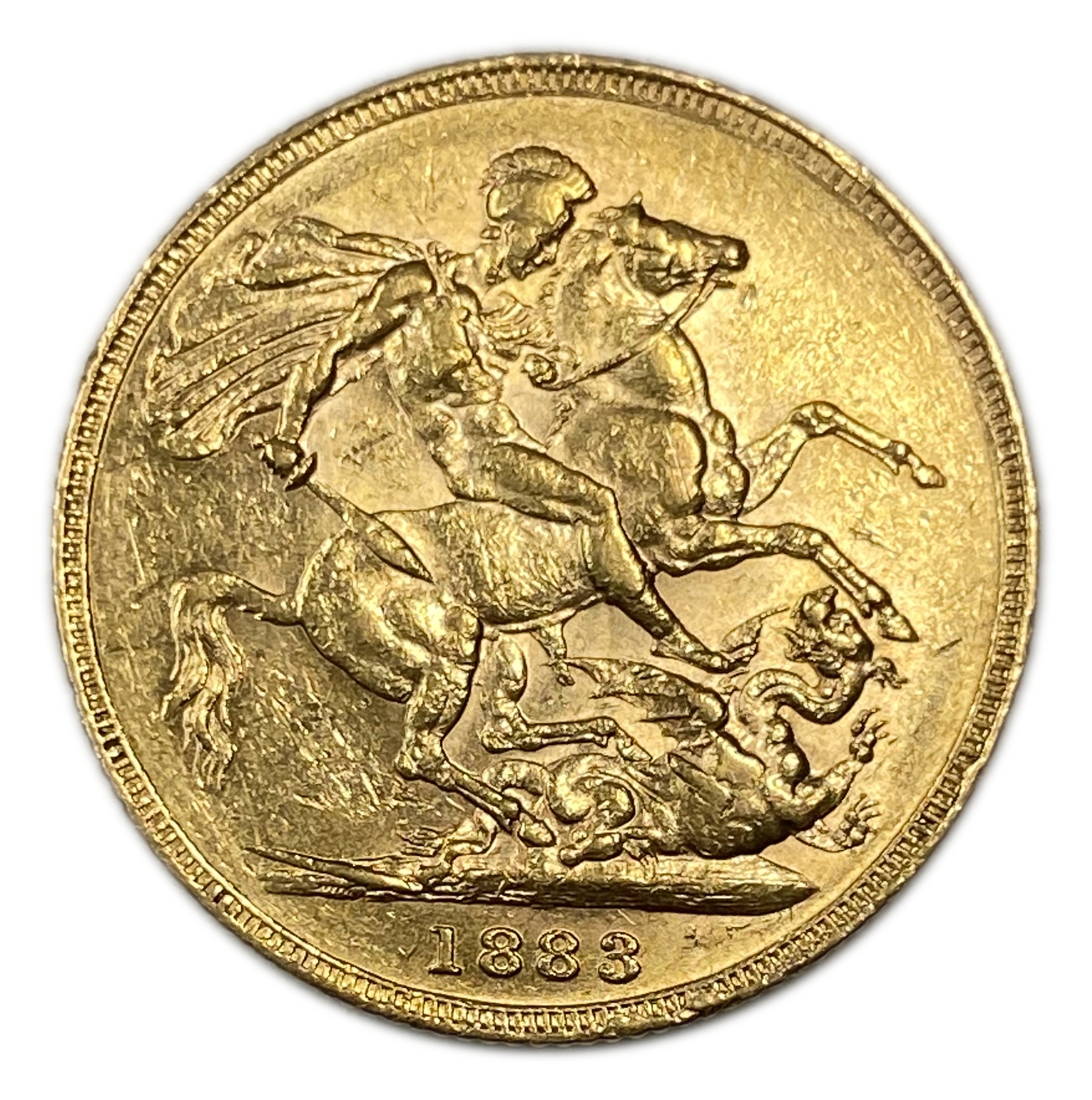 England (Great Britain) – Australia Melbourne – 1 Sovereign 1883 M – Victoria – XF condition - Gold 917, 7.988g - 1 0