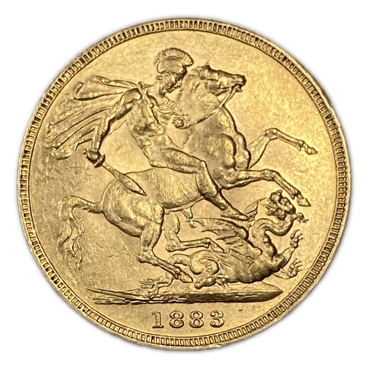 England (Great Britain) – Australia Melbourne – 1 Sovereign 1883 M – Victoria – XF condition - Gold 917, 7.988g