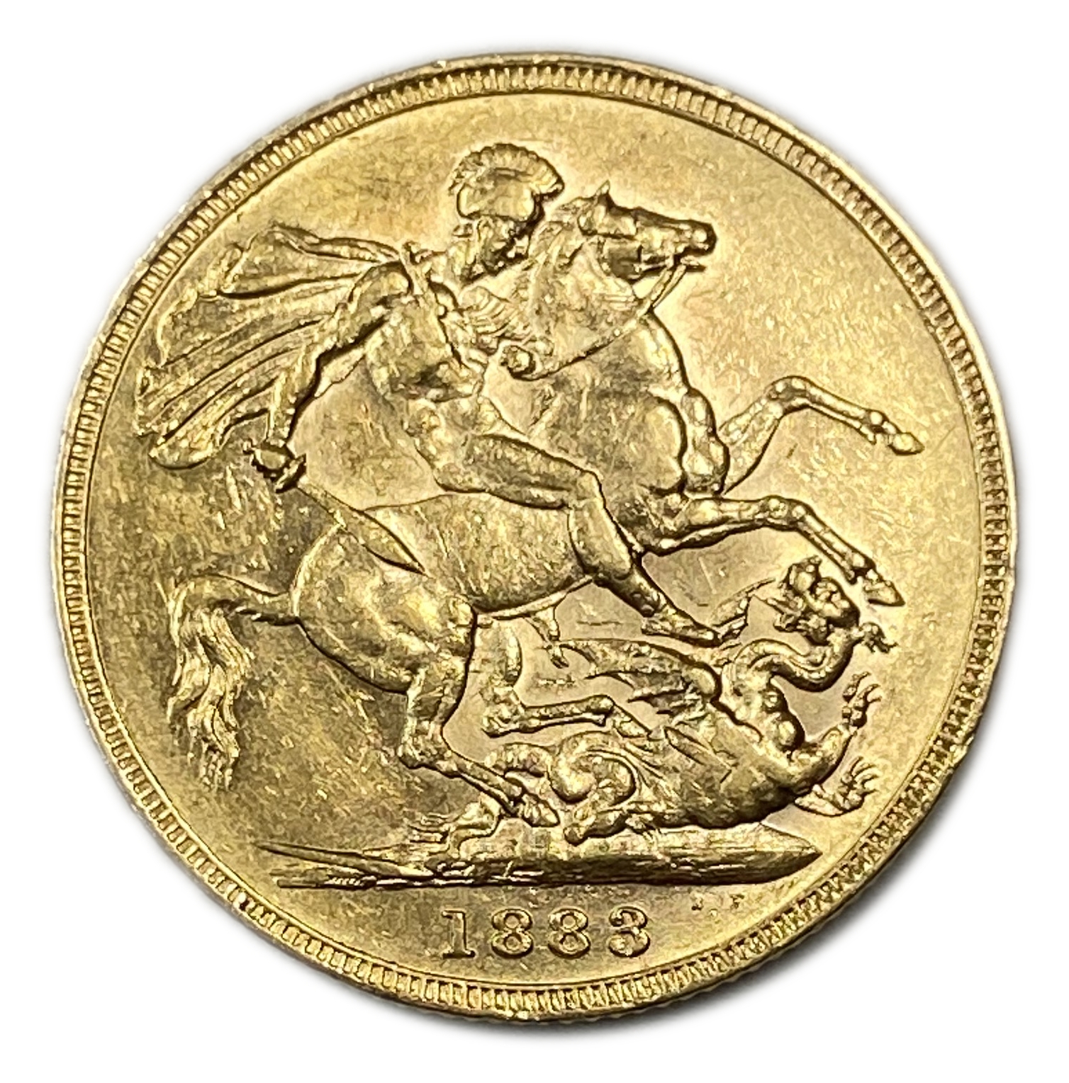 England (Great Britain) – Australia Melbourne – 1 Sovereign 1883 M – Victoria – XF condition - Gold 917, 7.988g - 1 0