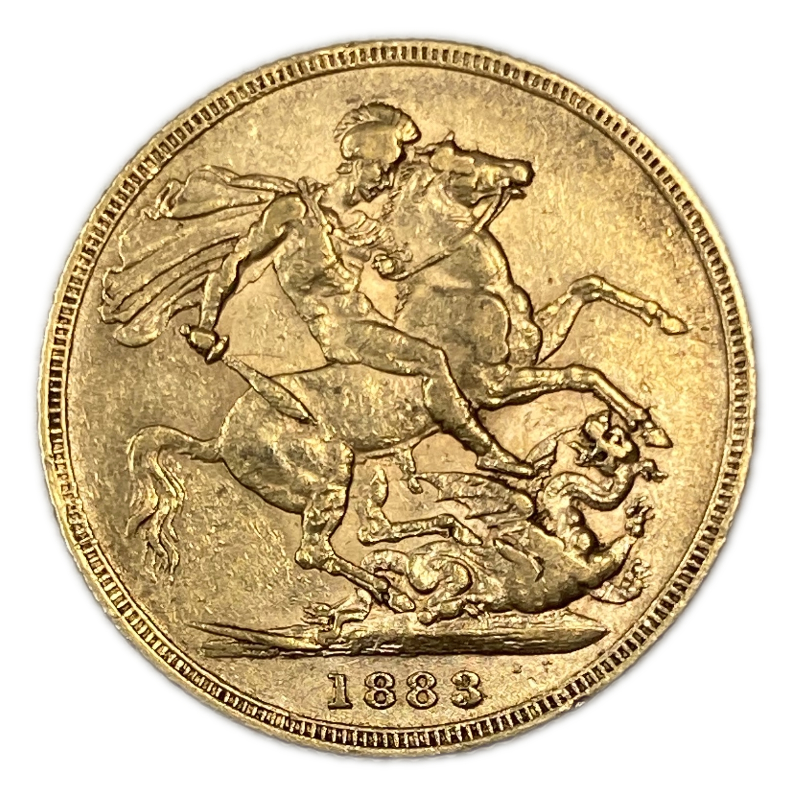 England (Great Britain) – Australia Sydney – 1 Sovereign 1883 S – Victoria – XF condition - Gold 917, 7.988g - 1 0