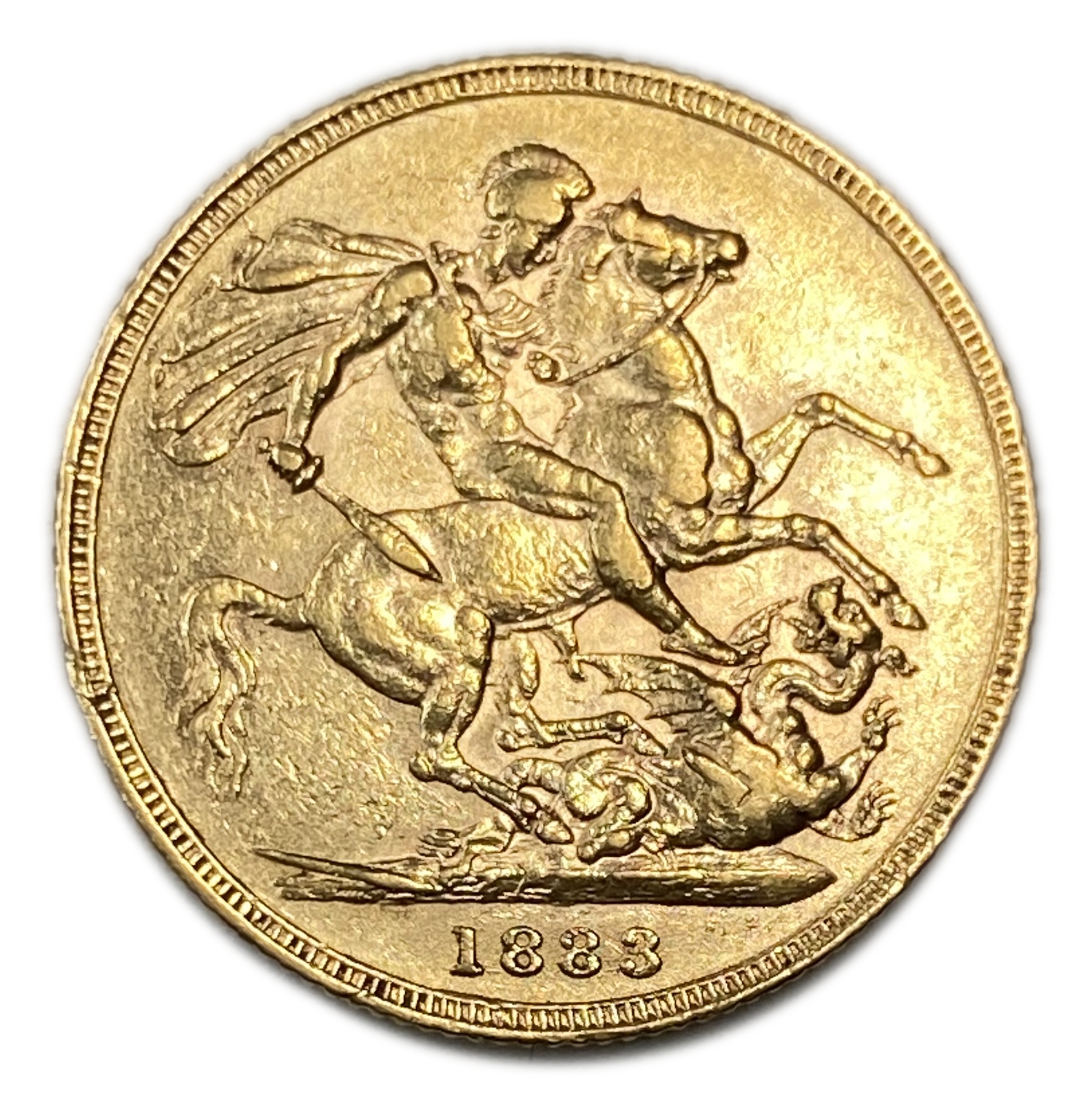 England (Great Britain) – Australia Sydney – 1 Sovereign 1883 S – Victoria – XF condition - Gold 917, 7.988g - 1 0