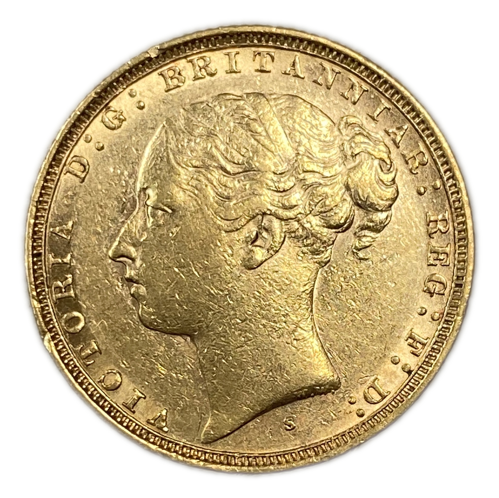 England (Great Britain) – Australia Sydney – 1 Sovereign 1883 S – Victoria – XF condition - Gold 917, 7.988g - 1 1