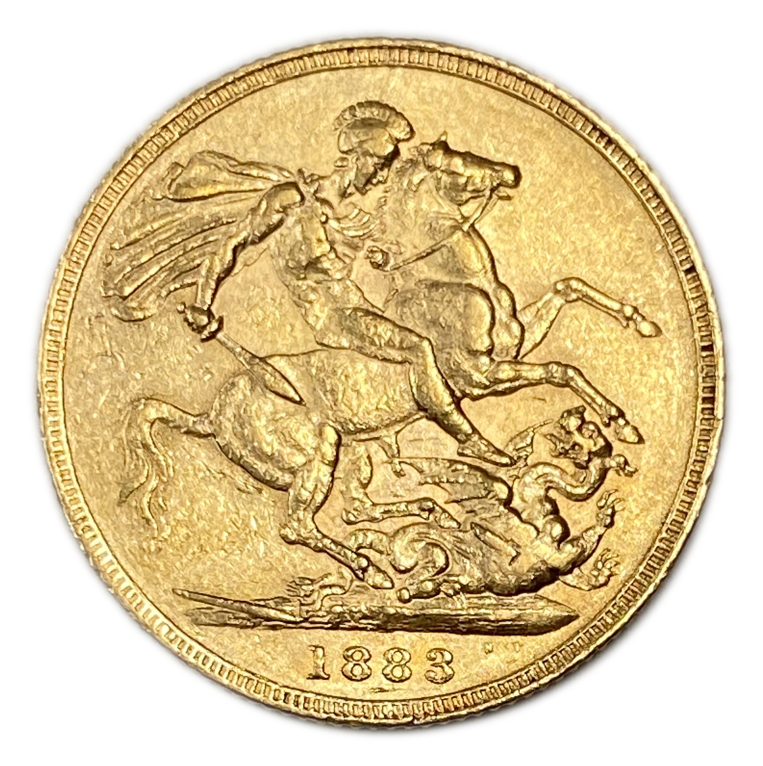England (Great Britain) – Australia Sydney – 1 Sovereign 1883 S – Victoria – XF condition - Gold 917, 7.988g - 1 0