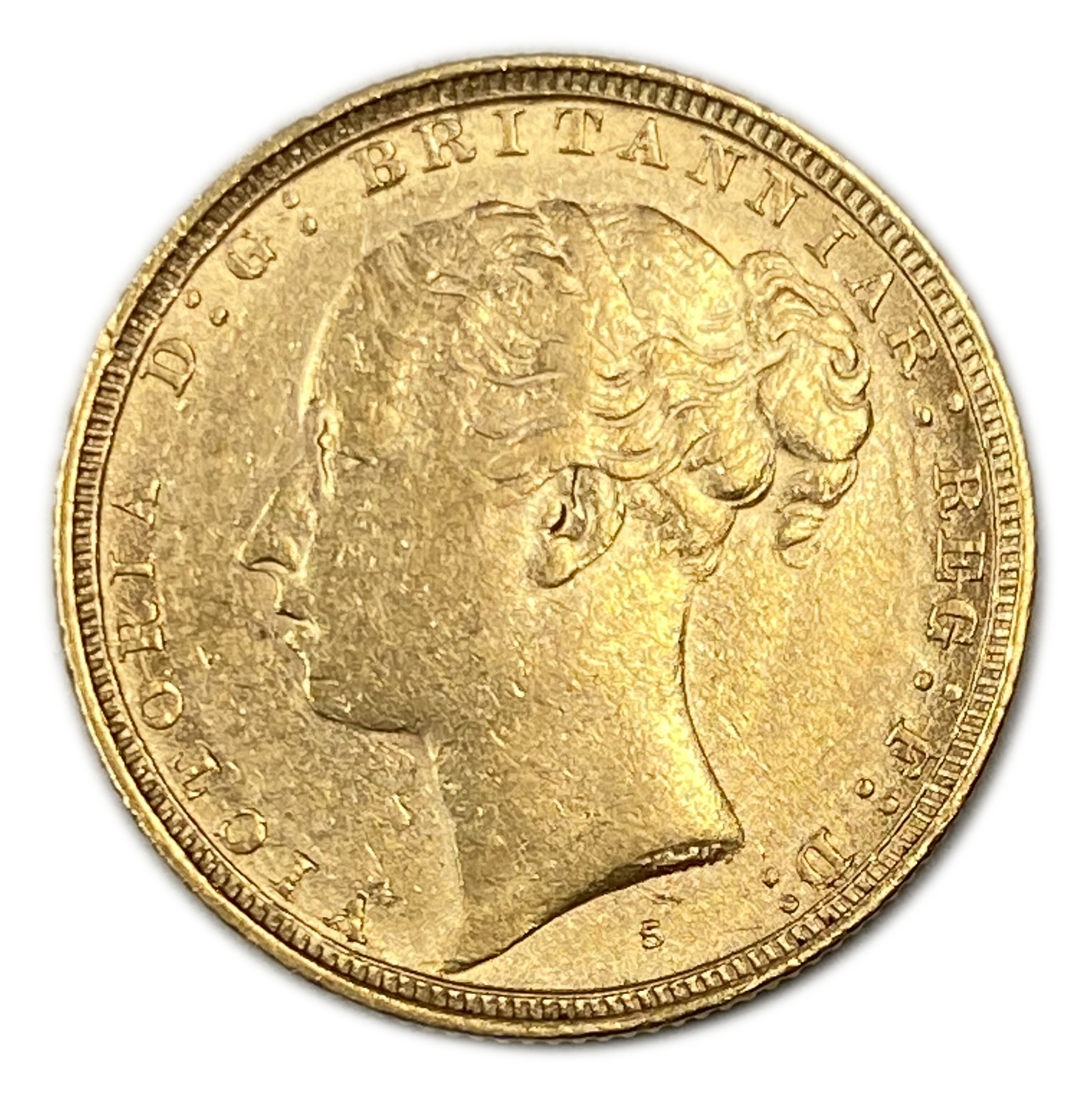 England (Great Britain) – Australia Sydney – 1 Sovereign 1883 S – Victoria – XF condition - Gold 917, 7.988g - 1 1