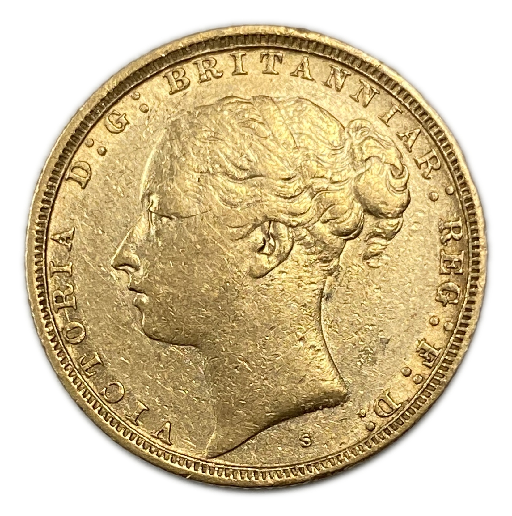 England (Great Britain) – Australia Sydney – 1 Sovereign 1883 S – Victoria – XF condition - Gold 917, 7.988g - 1 1