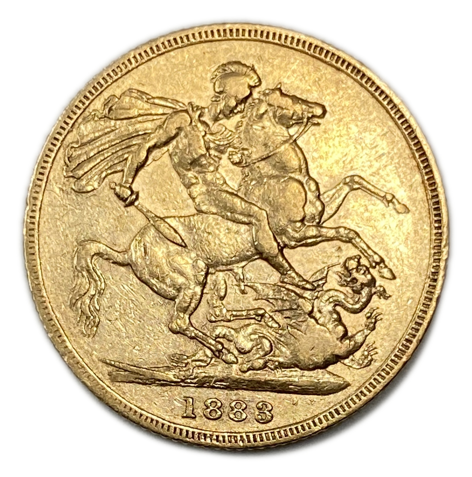 England (Great Britain) – Australia Sydney – 1 Sovereign 1883 S – Victoria – XF condition - Gold 917, 7.988g - 1 0