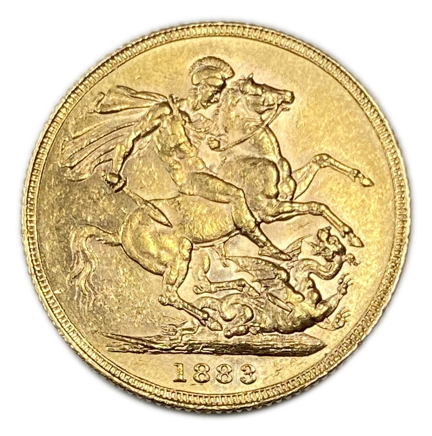 England (Great Britain) – Australia Sydney – 1 Sovereign 1883 S – Victoria – XF condition - Gold 917, 7.988g - 1 0
