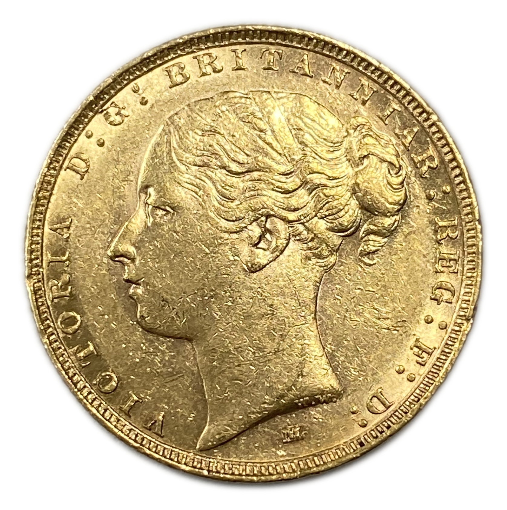 England (Great Britain) – Australia Melbourne – 1 Sovereign 1884 M – Victoria – XF condition - Gold 917, 7.988g - 1 1