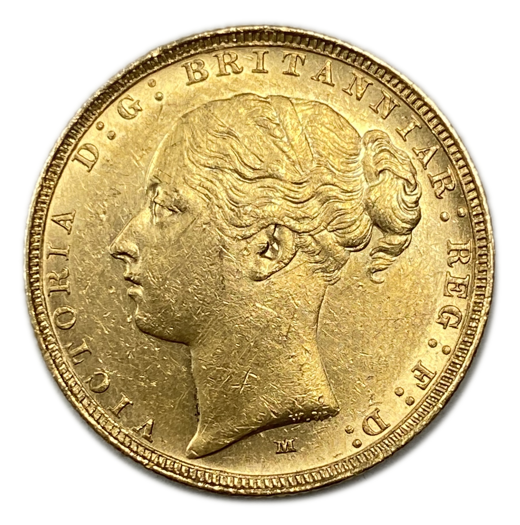 England (Great Britain) – Australia Melbourne – 1 Sovereign 1884 M – Victoria – XF condition - Gold 917, 7.988g - 1 1
