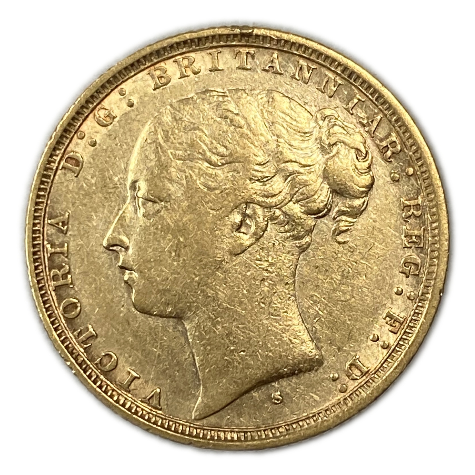 England (Great Britain) – Australia Sydney – 1 Sovereign 1884 S – Victoria – XF condition - Gold 917, 7.988g - 1 1