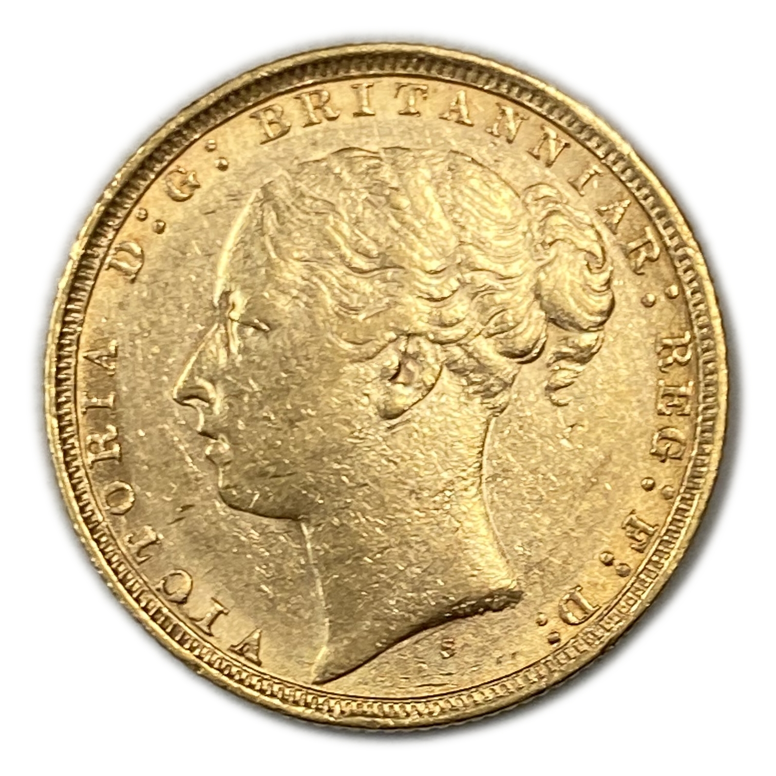 England (Great Britain) – Australia Sydney – 1 Sovereign 1884 S – Victoria – XF condition - Gold 917, 7.988g - 1 1