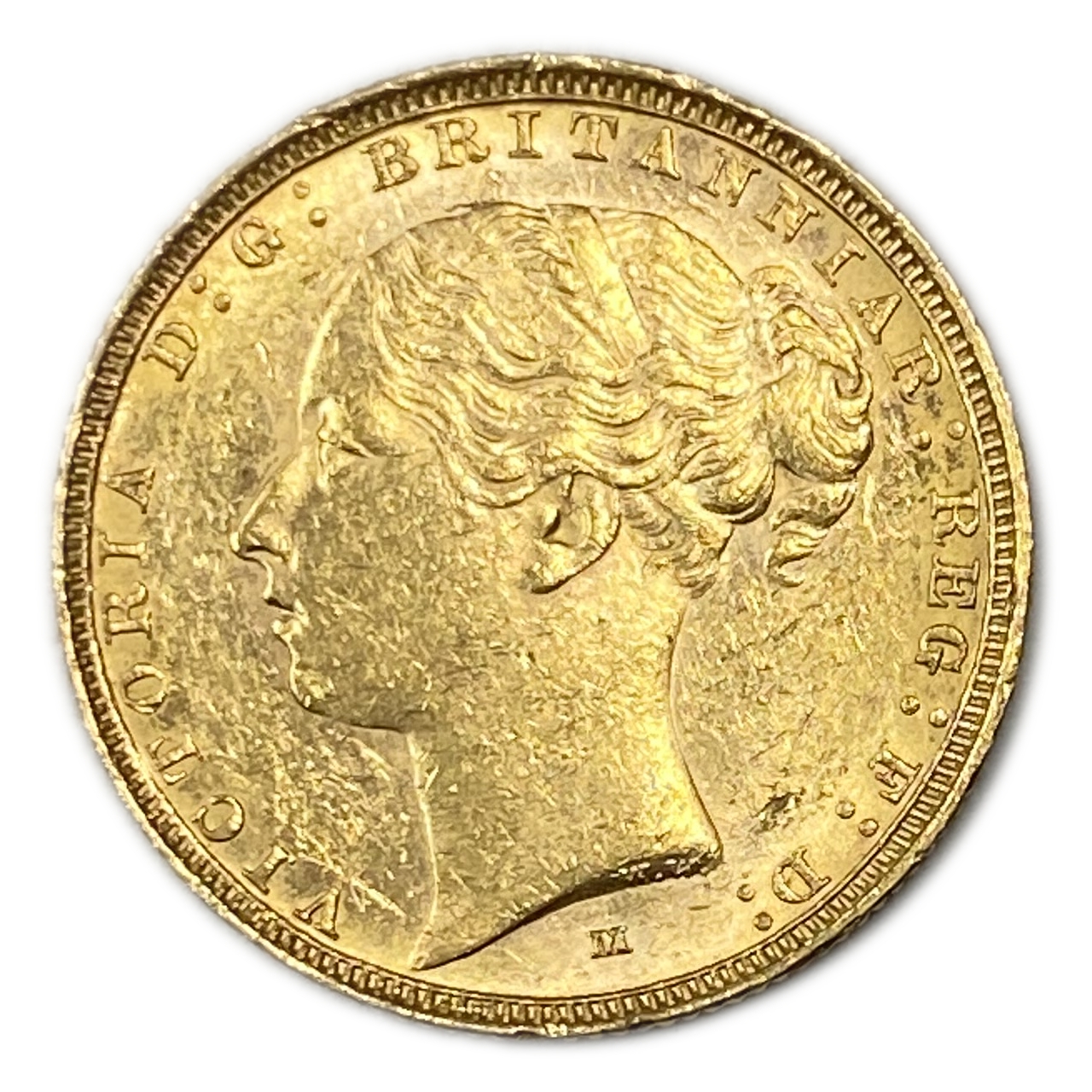 England (Great Britain) – Australia Melbourne – 1 Sovereign 1885 M – Victoria – XF condition - Gold 917, 7.988g - 1 1