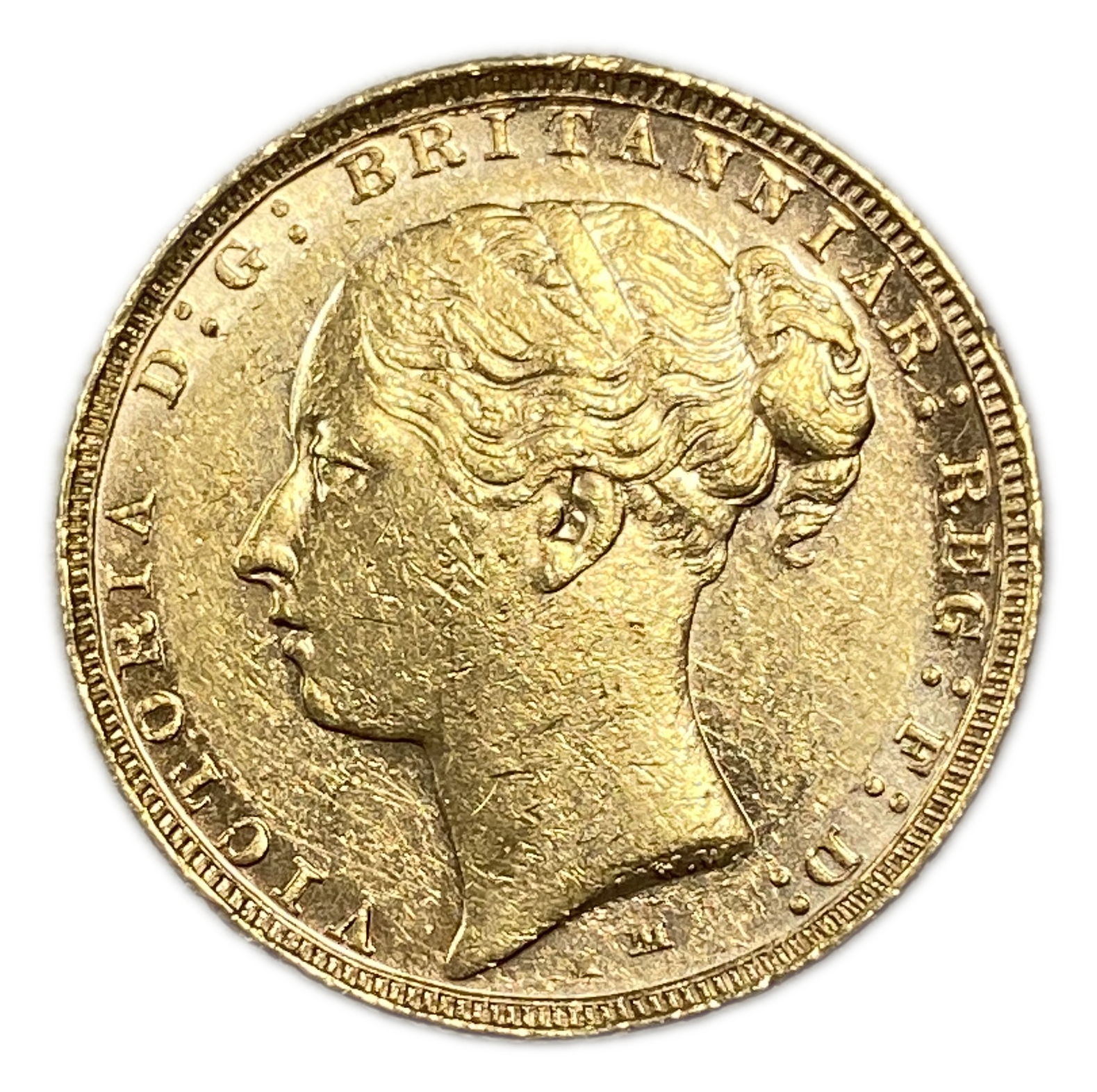 England (Great Britain) – Australia Melbourne – 1 Sovereign 1885 M – Victoria – XF condition - Gold 917, 7.988g - 1 1