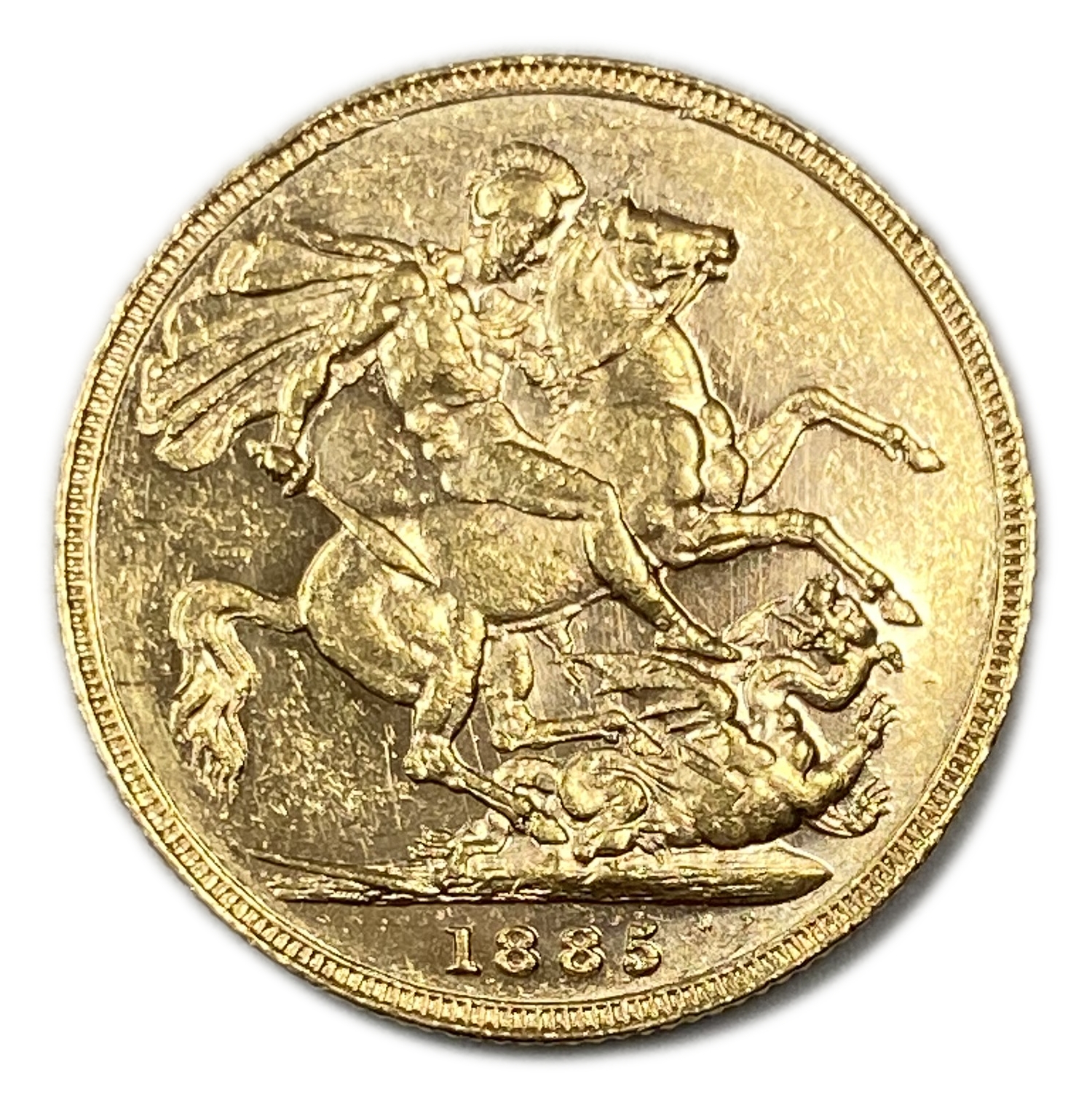 England (Great Britain) – Australia Melbourne – 1 Sovereign 1885 M – Victoria – XF condition - Gold 917, 7.988g - 1 0