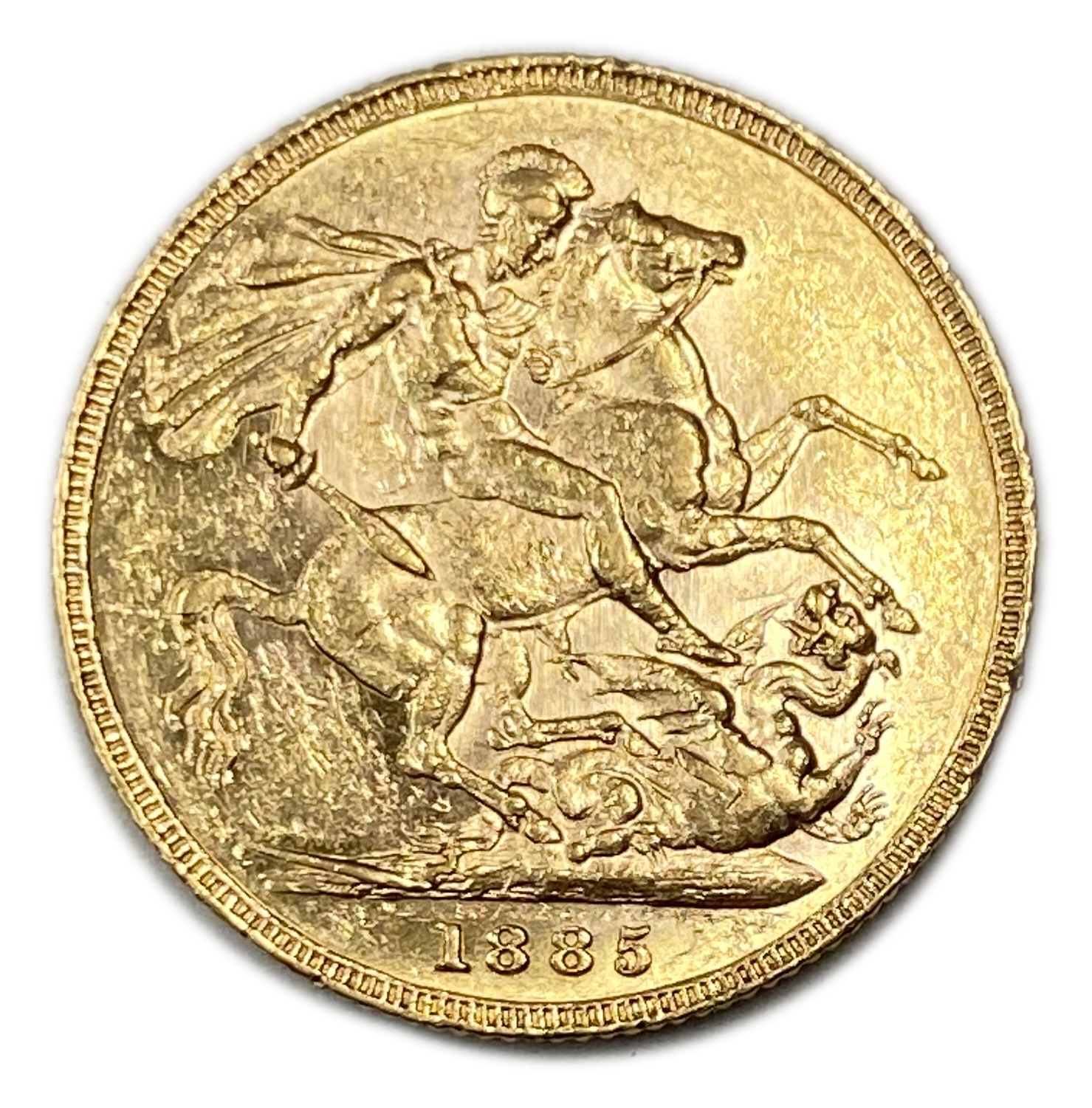England (Great Britain) – Australia Melbourne – 1 Sovereign 1885 M – Victoria – XF condition - Gold 917, 7.988g - 1 0