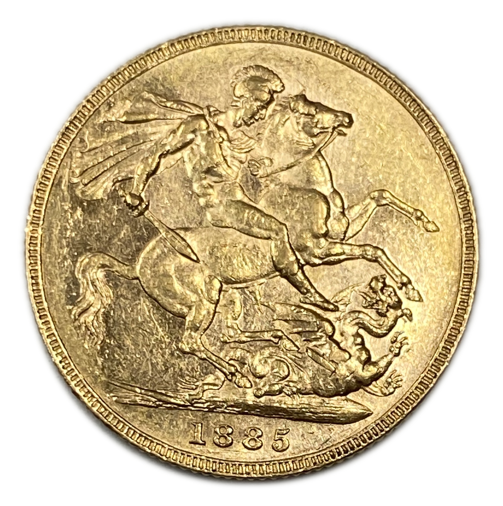 England (Great Britain) – Australia Melbourne – 1 Sovereign 1885 M – Victoria – XF condition - Gold 917, 7.988g - 1 0