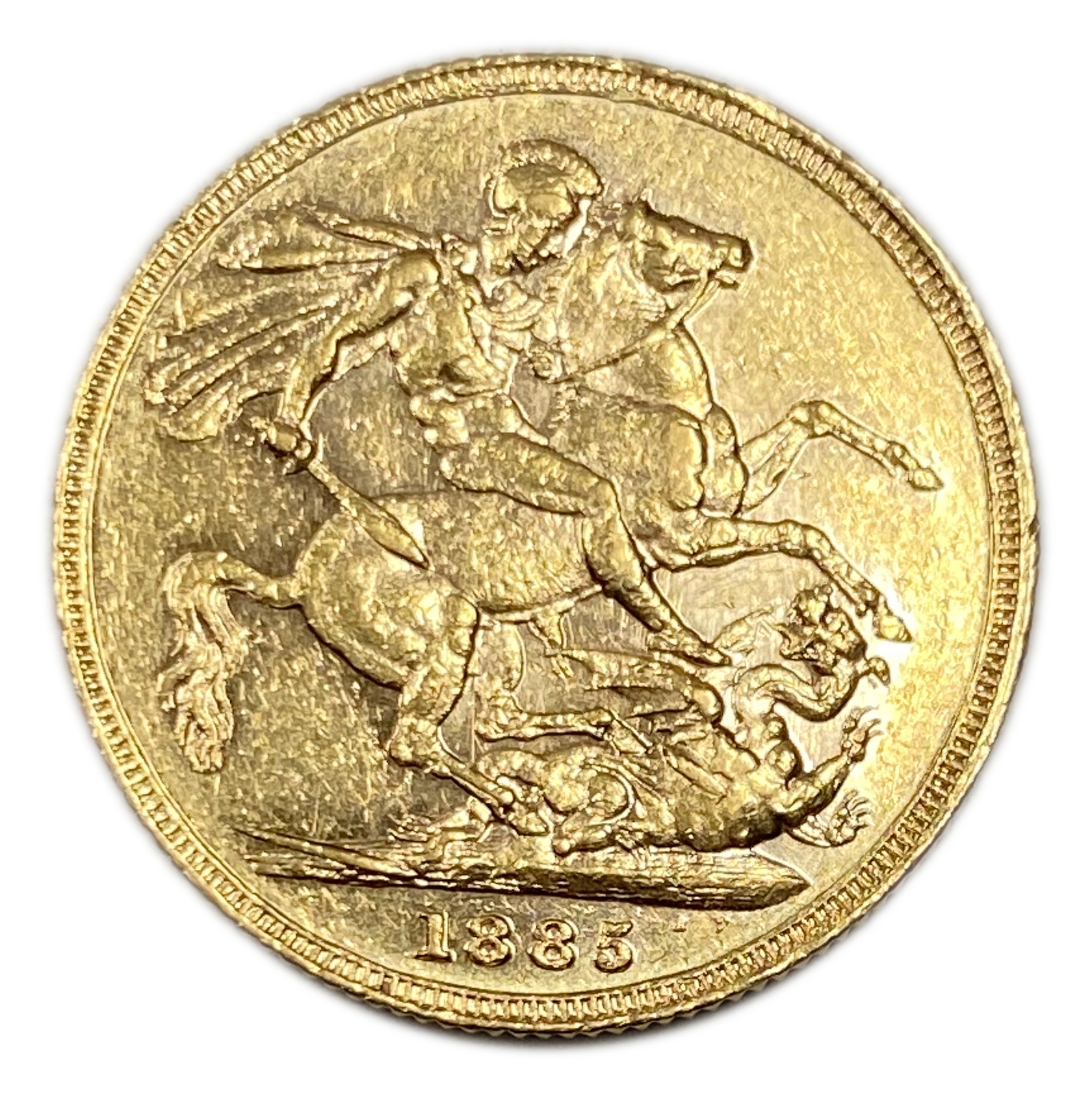 England (Great Britain) – Australia Melbourne – 1 Sovereign 1885 M – Victoria – XF condition - Gold 917, 7.988g - 1 0