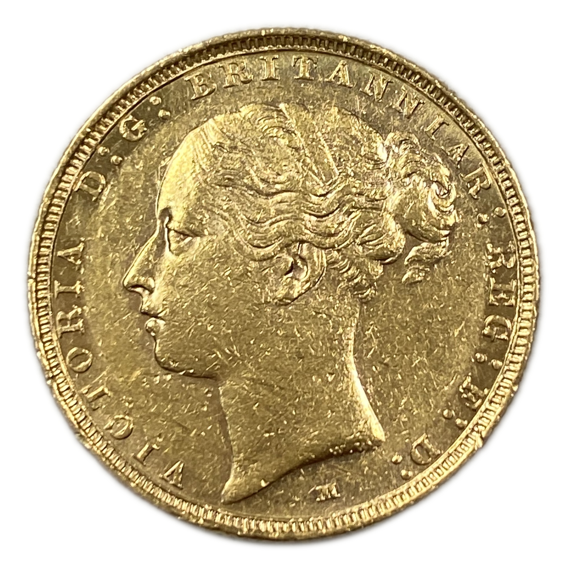 England (Great Britain) – Australia Melbourne – 1 Sovereign 1885 M – Victoria – XF condition - Gold 917, 7.988g - 1 1