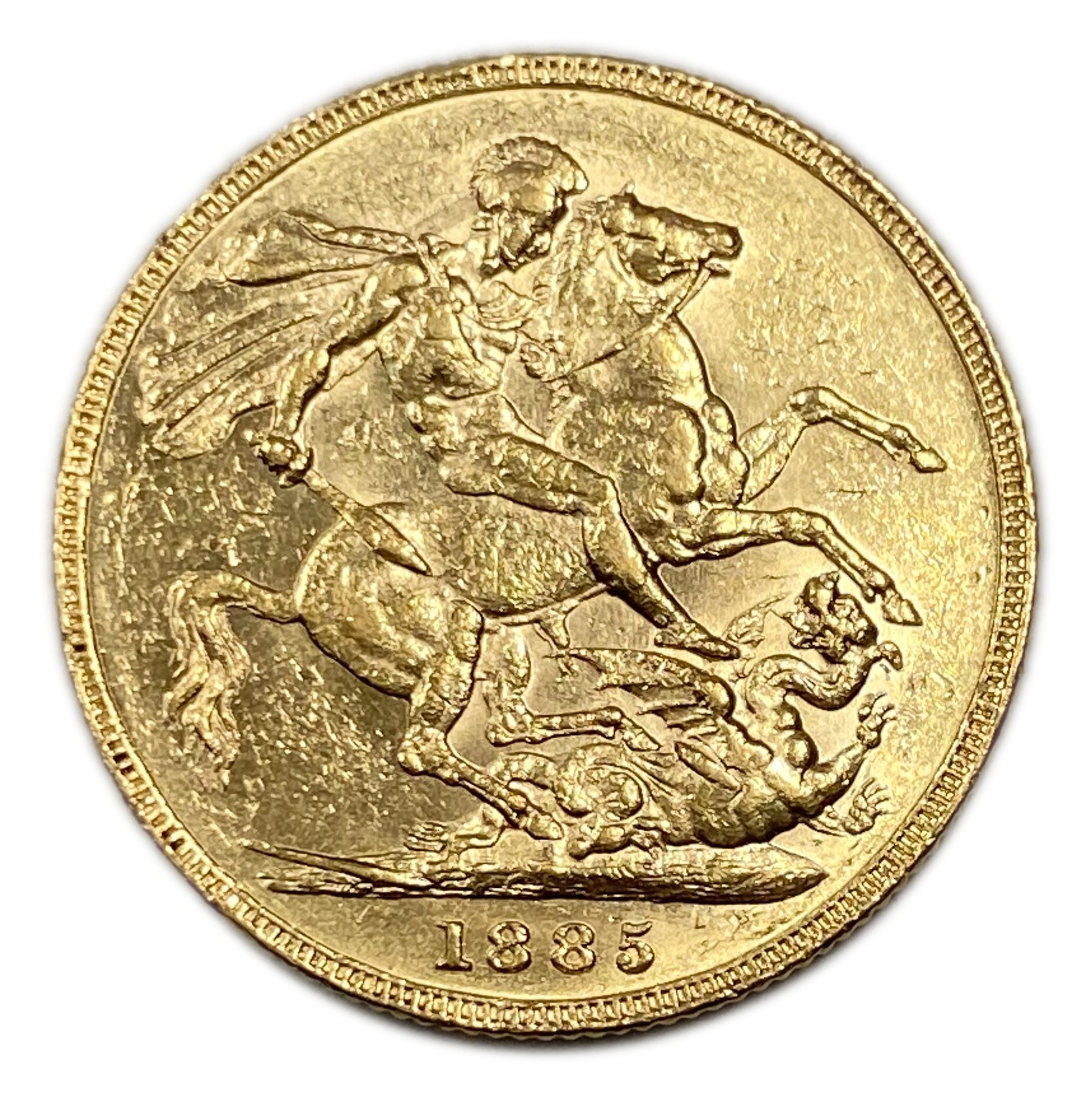 England (Great Britain) – Australia Melbourne – 1 Sovereign 1885 M – Victoria – XF condition - Gold 917, 7.988g - 1 0