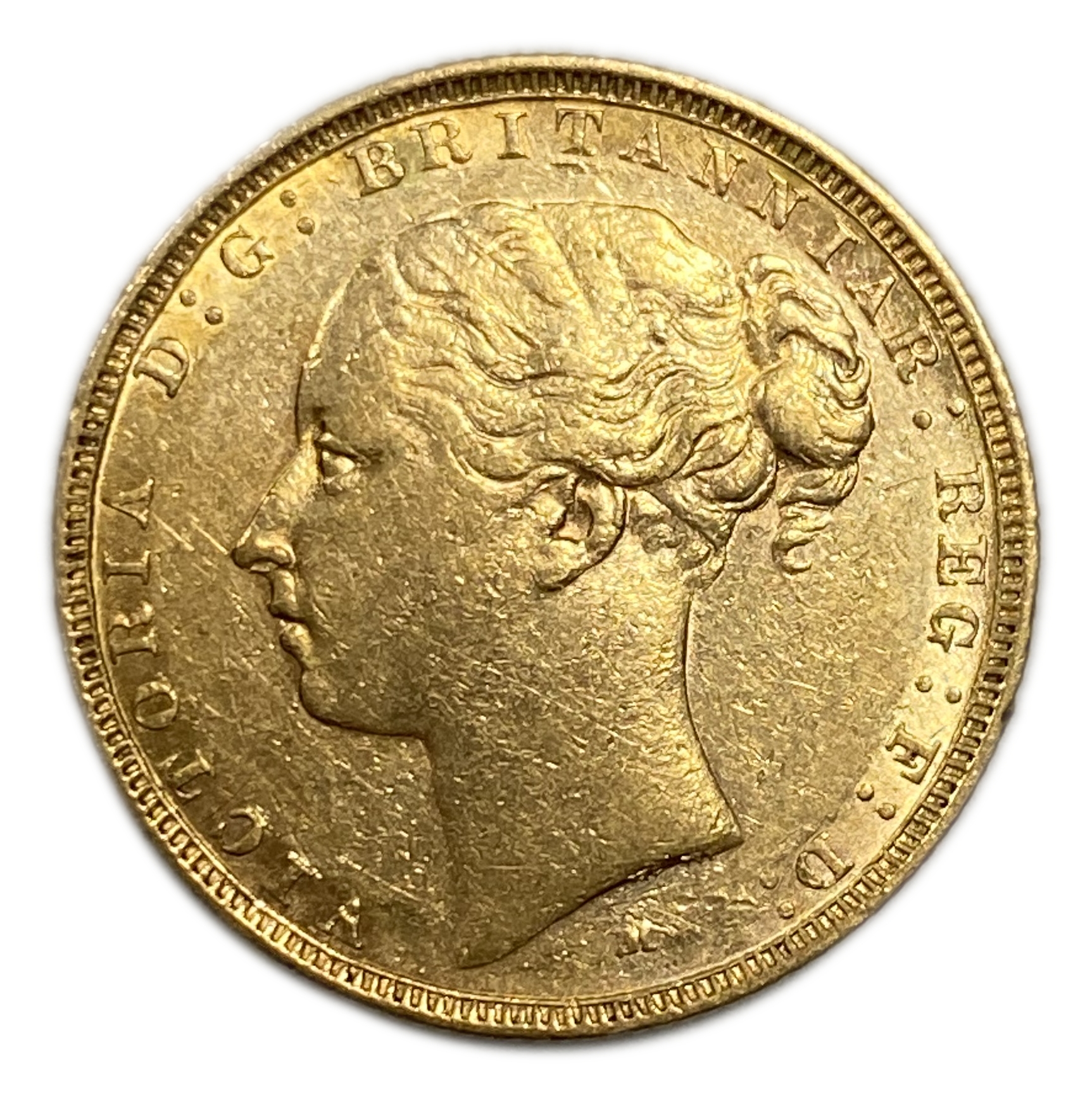 England (Great Britain) – Australia Melbourne – 1 Sovereign 1885 M – Victoria – XF condition - Gold 917, 7.988g - 1 1