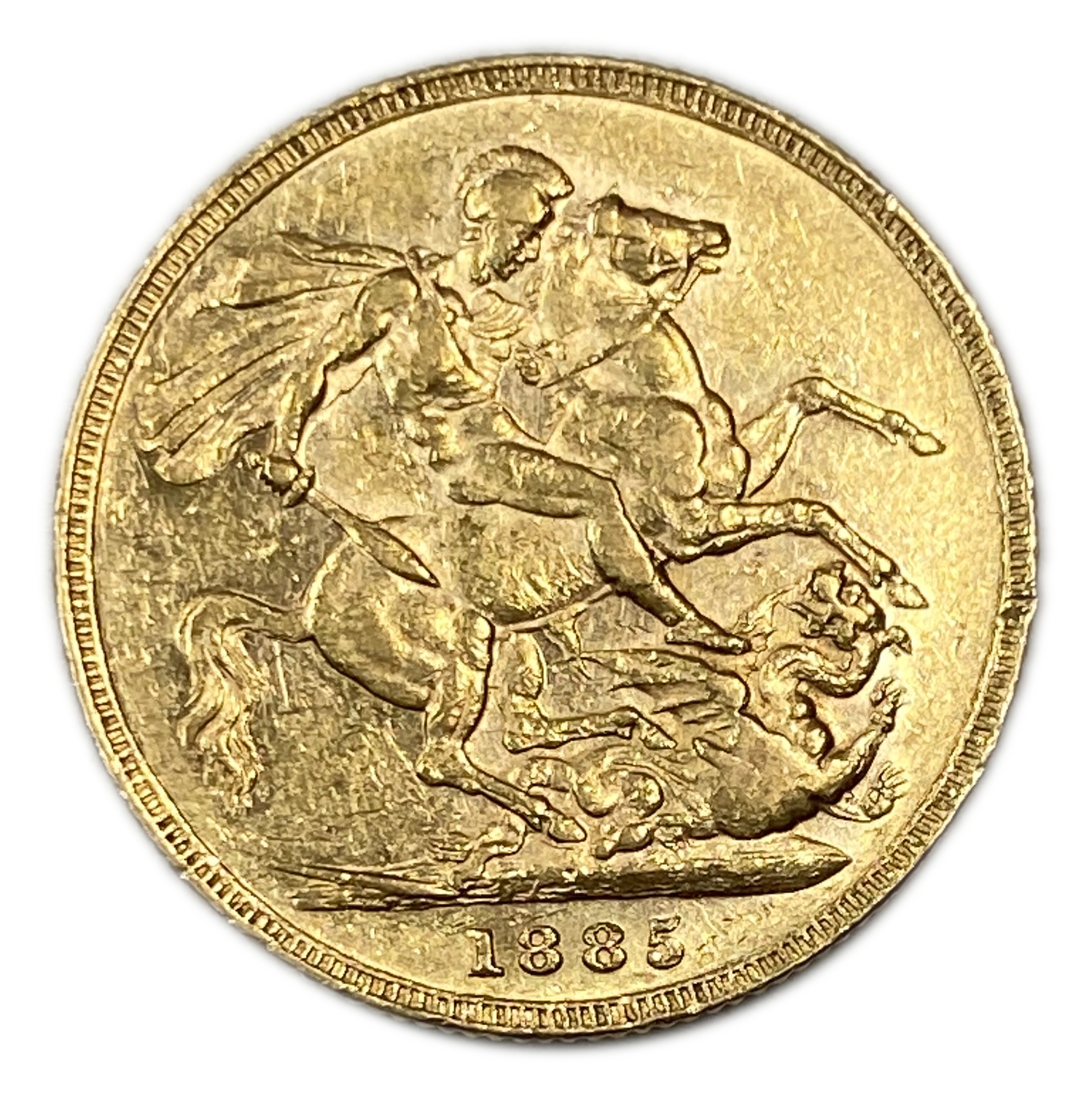 England (Great Britain) – Australia Melbourne – 1 Sovereign 1885 M – Victoria – XF condition - Gold 917, 7.988g - 1 0