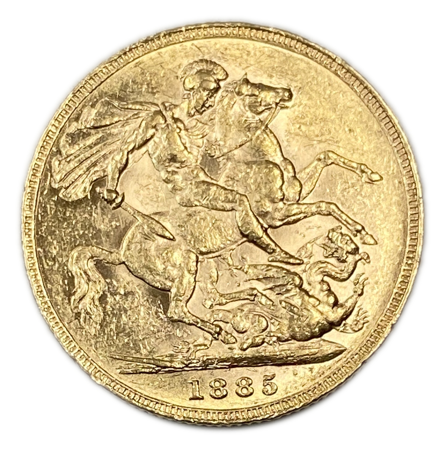 England (Great Britain) – Australia Melbourne – 1 Sovereign 1885 M – Victoria – XF condition - Gold 917, 7.988g - 1 0
