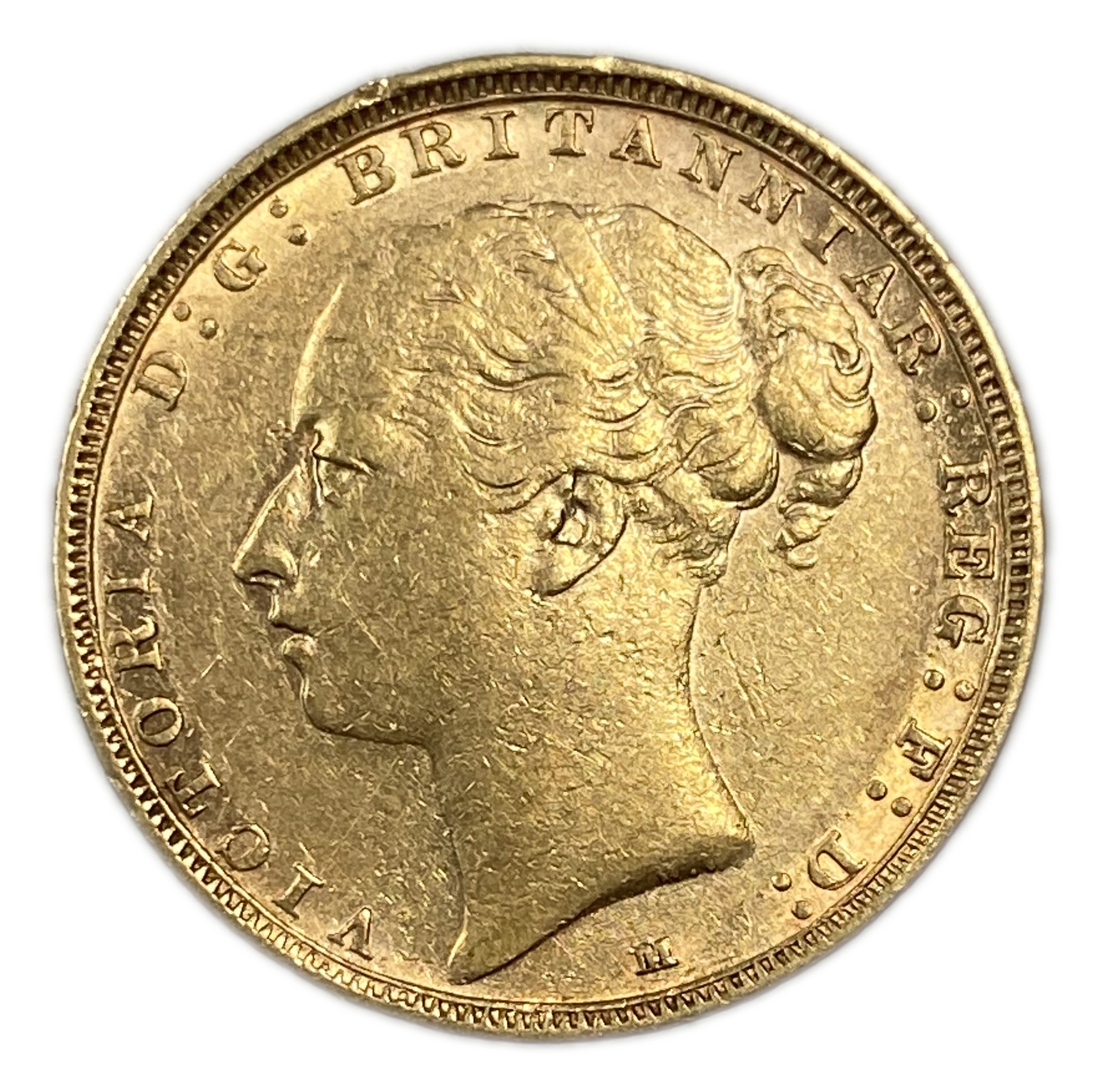 England (Great Britain) – Australia Melbourne – 1 Sovereign 1885 M – Victoria – XF condition - Gold 917, 7.988g - 1 1