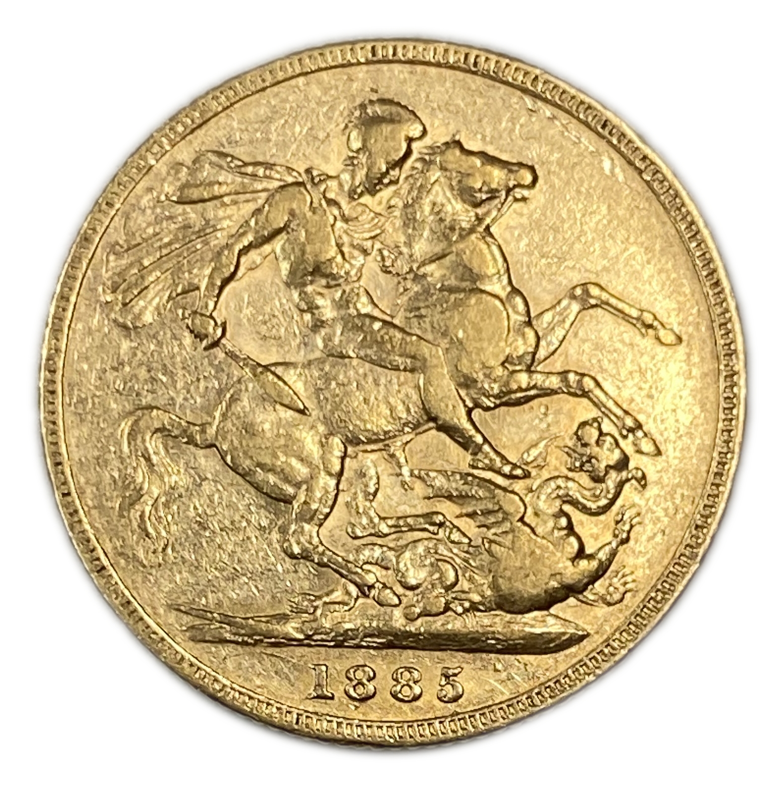 England (Great Britain) – Australia Melbourne – 1 Sovereign 1885 M – Victoria – XF condition - Gold 917, 7.988g - 1 0